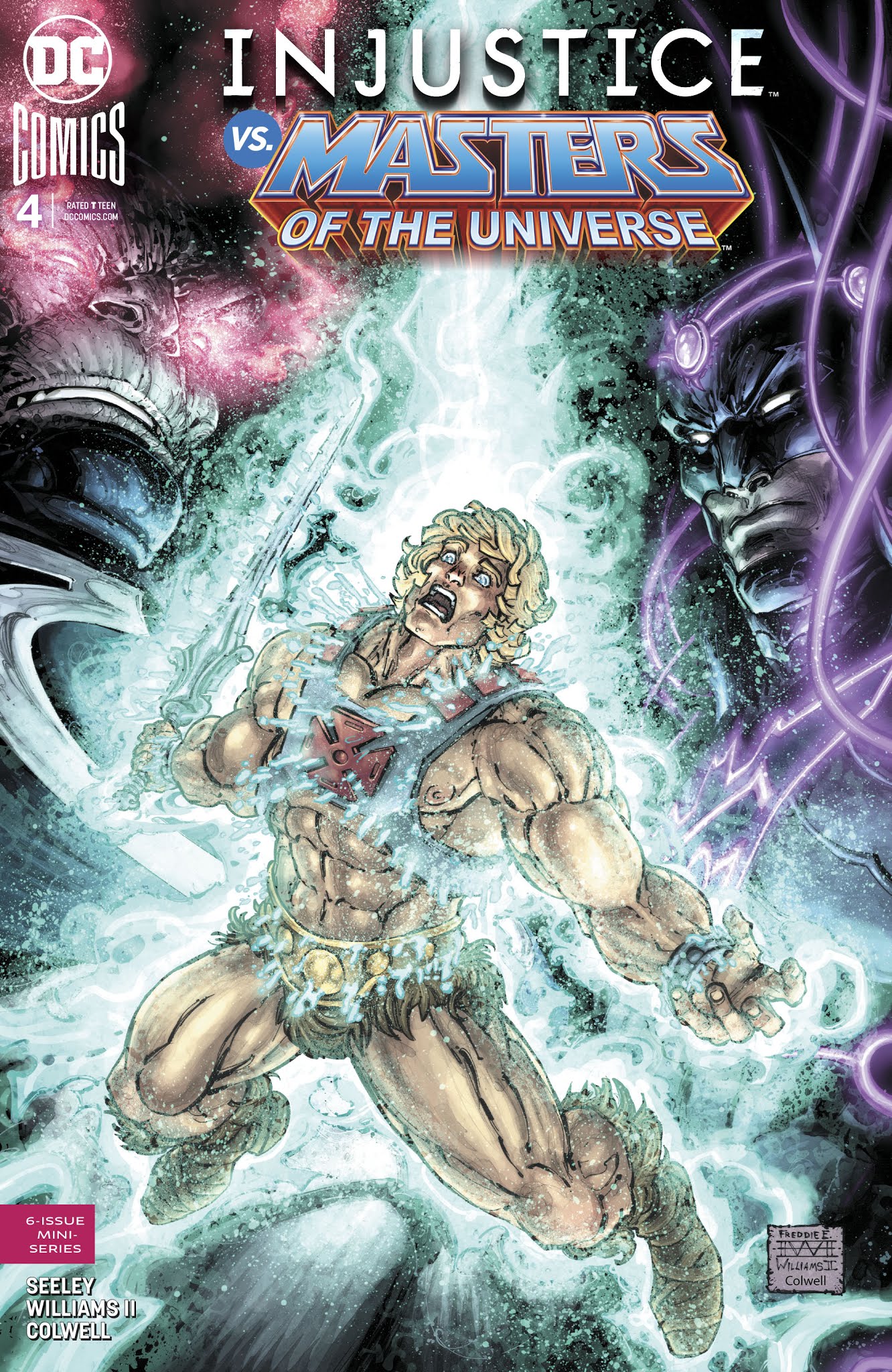 Read online Injustice Vs. Masters of the Universe comic -  Issue #4 - 1