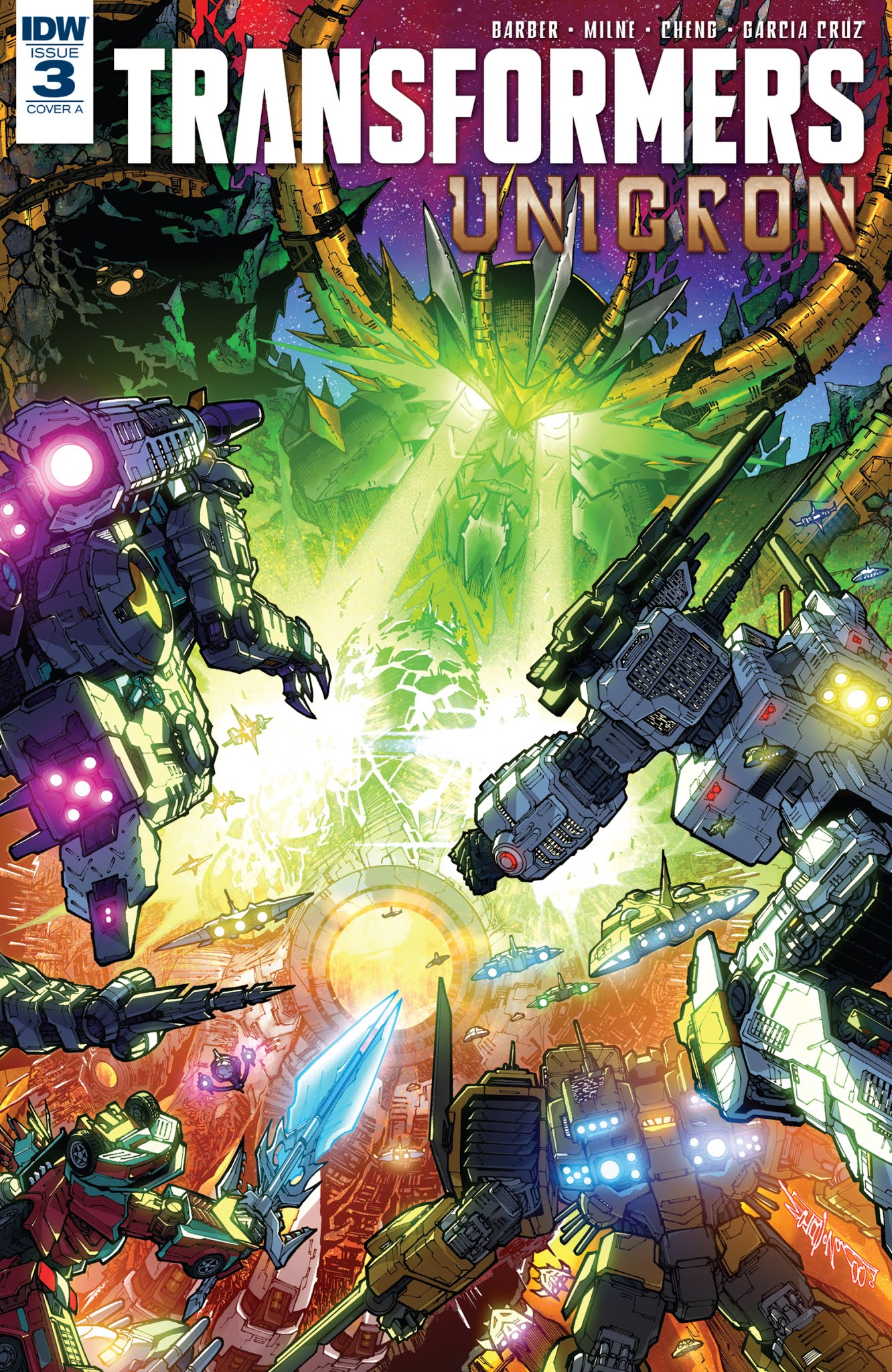 Read online Transformers: Unicron comic -  Issue #3 - 1
