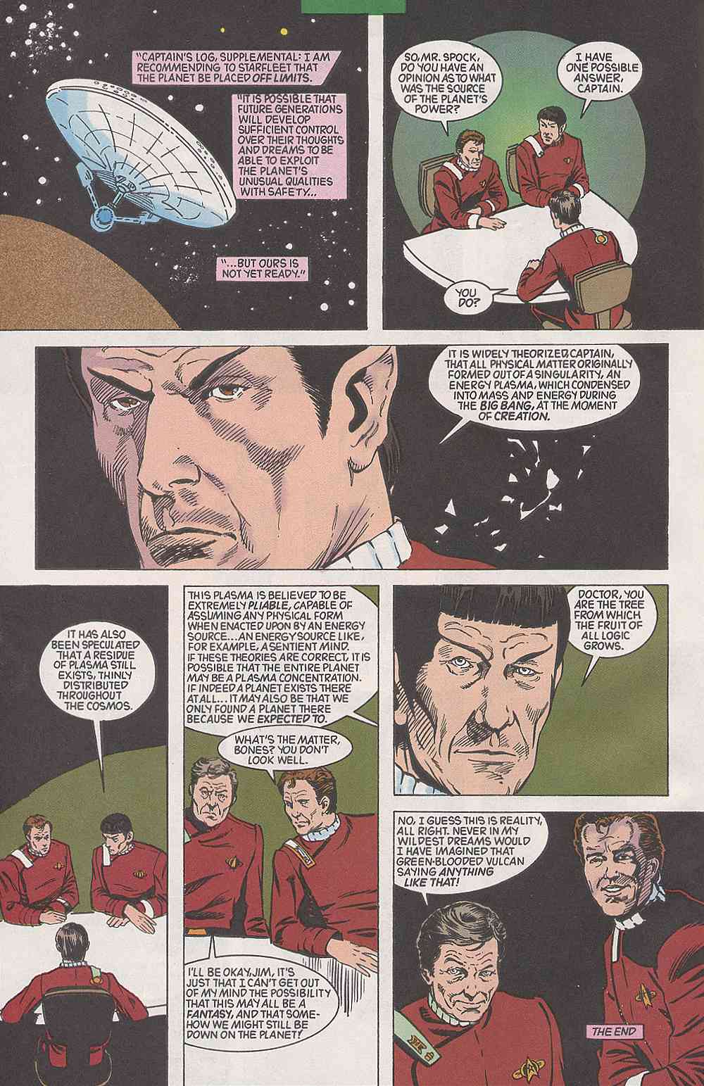 Read online Star Trek (1989) comic -  Issue #34 - 25