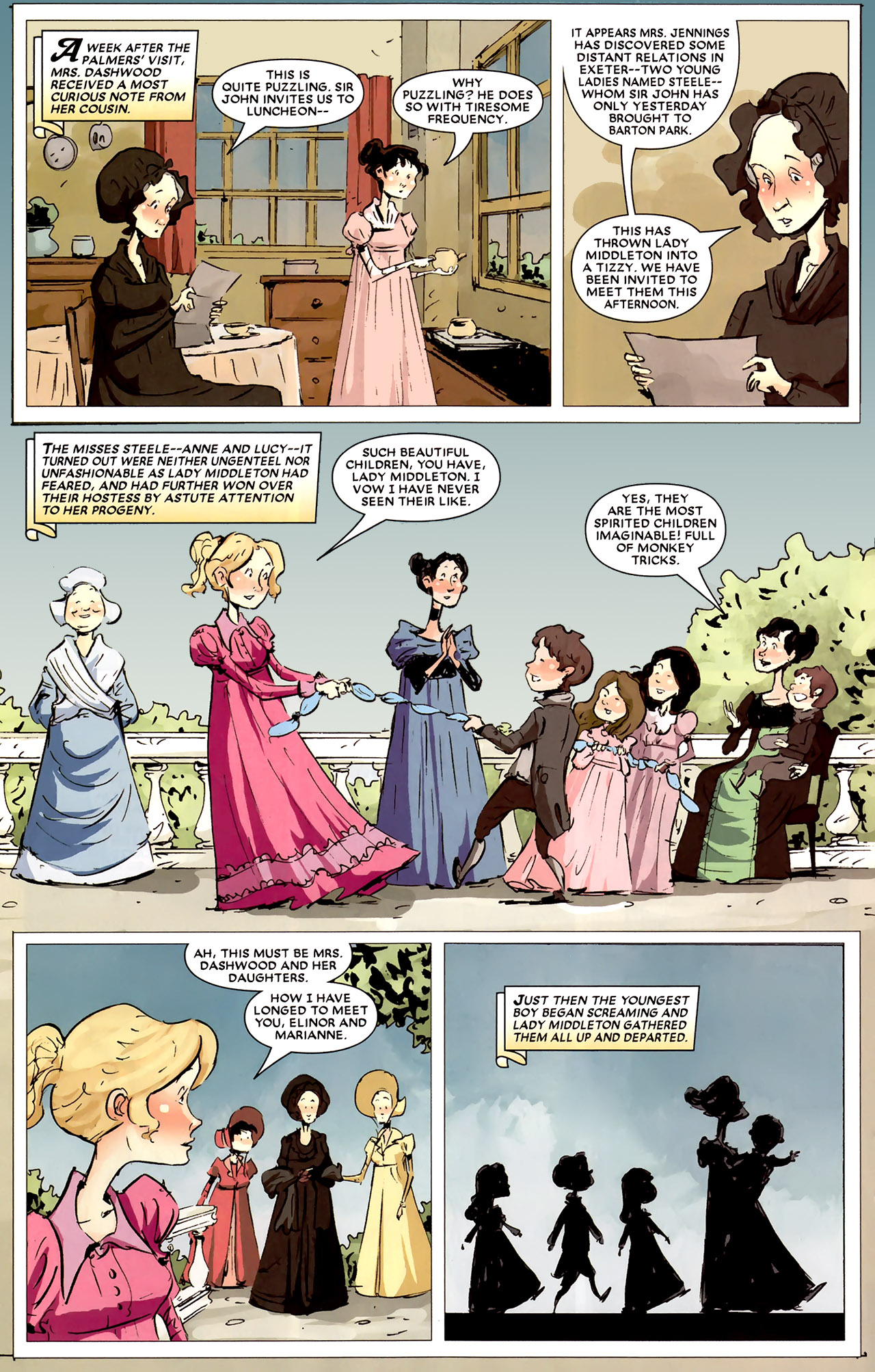 Read online Sense & Sensibility comic -  Issue #3 - 13