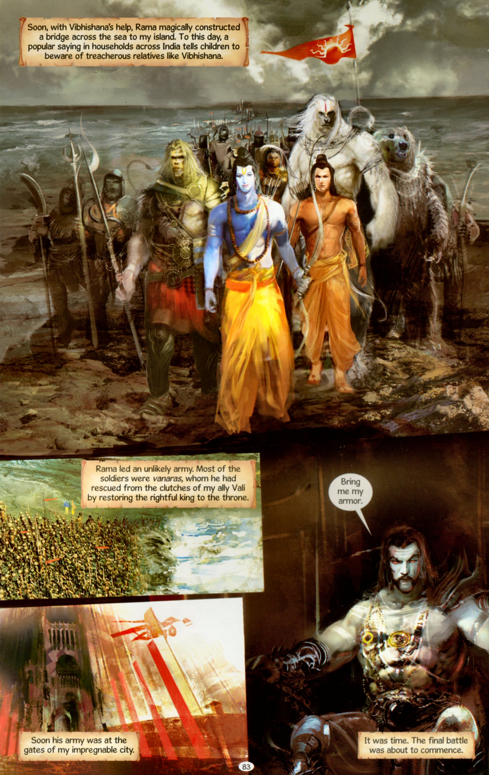 Read online Ravana: Roar of the Demon King comic -  Issue # Full - 86