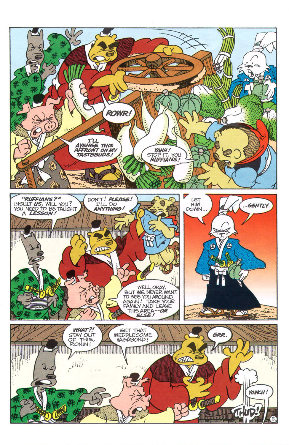 Read online Usagi Yojimbo (1993) comic -  Issue #4 - 7