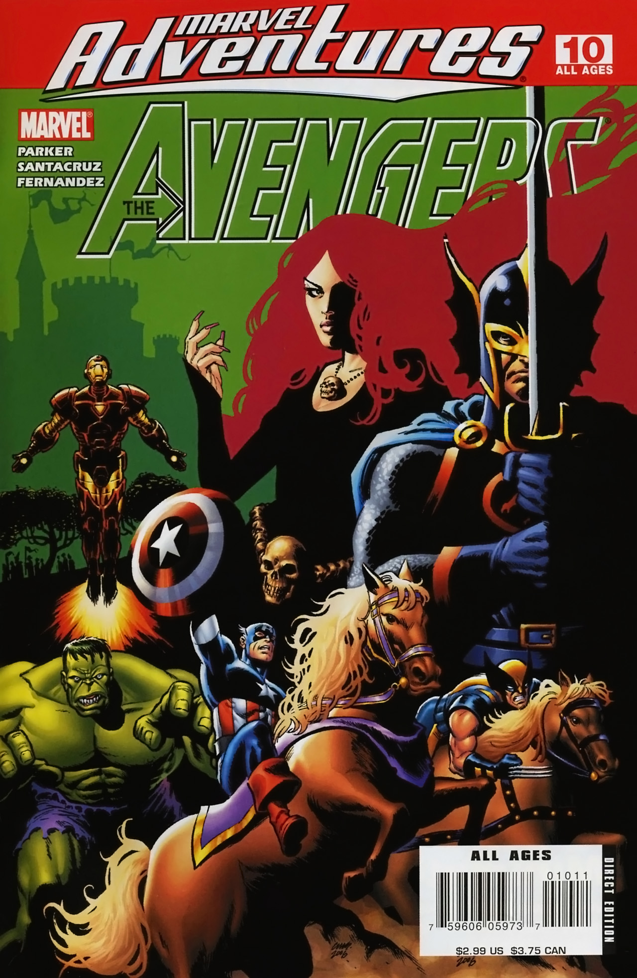 Read online Marvel Adventures The Avengers comic -  Issue #10 - 1