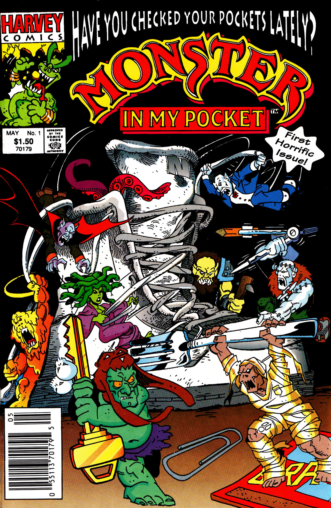 Read online Monster in My Pocket comic -  Issue #1 - 1