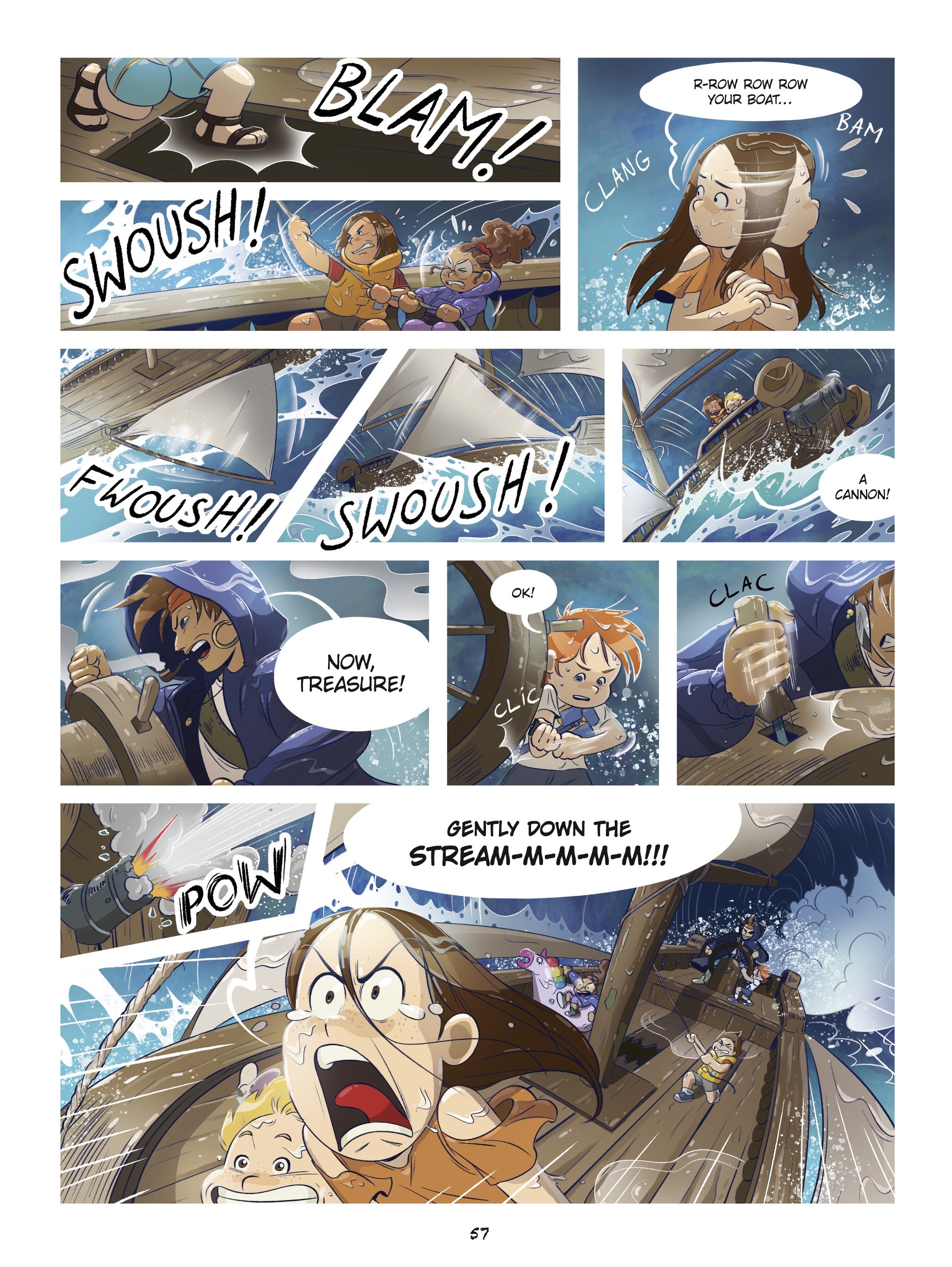 Read online Treasure: The Red Wave comic -  Issue # TPB - 57