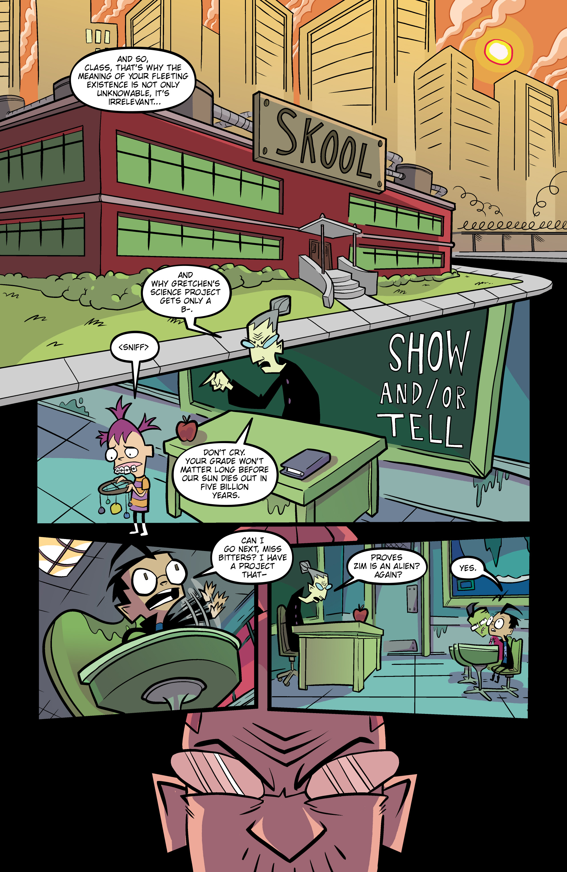 Read online Invader Zim comic -  Issue # _TPB 7 - 8