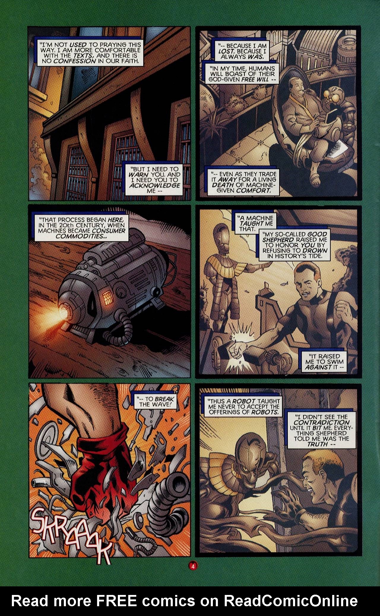 Read online Magnus Robot Fighter (1997) comic -  Issue #7 - 4