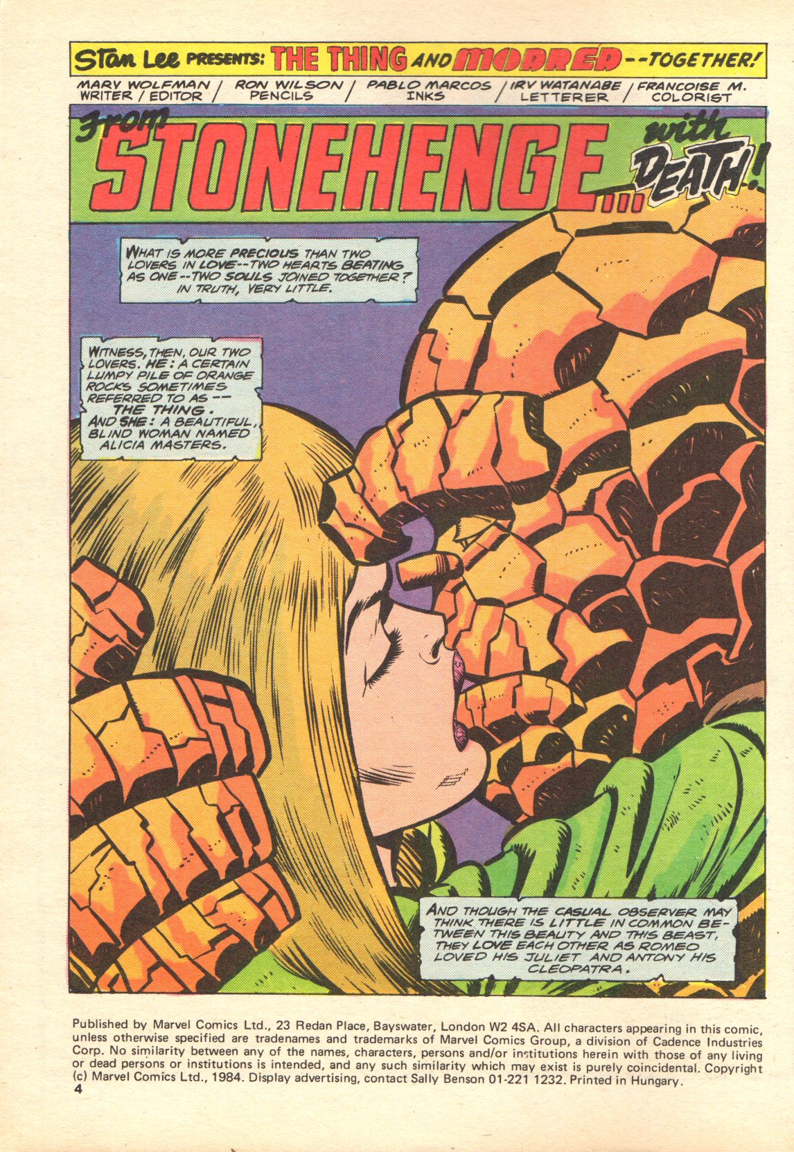 Read online The Thing Is Big Ben comic -  Issue # _Special - 4