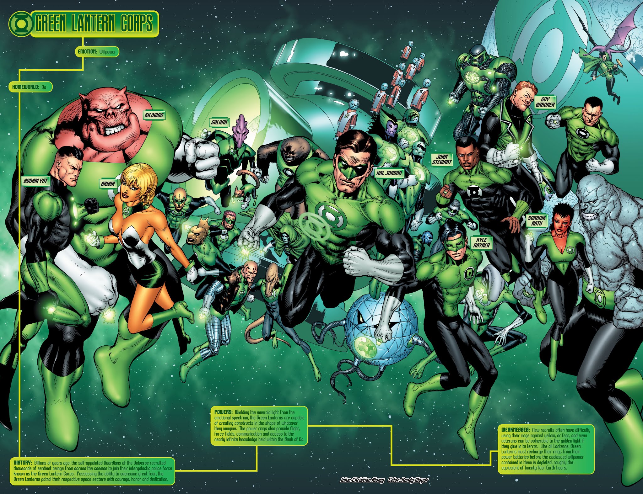 Read online Green Lantern (2005) comic -  Issue # _TPB 7 - 116