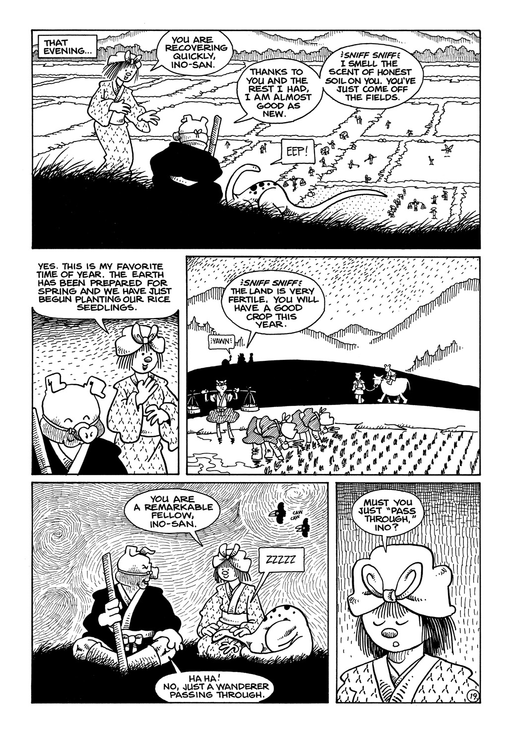 Read online Usagi Yojimbo (1987) comic -  Issue #18 - 21
