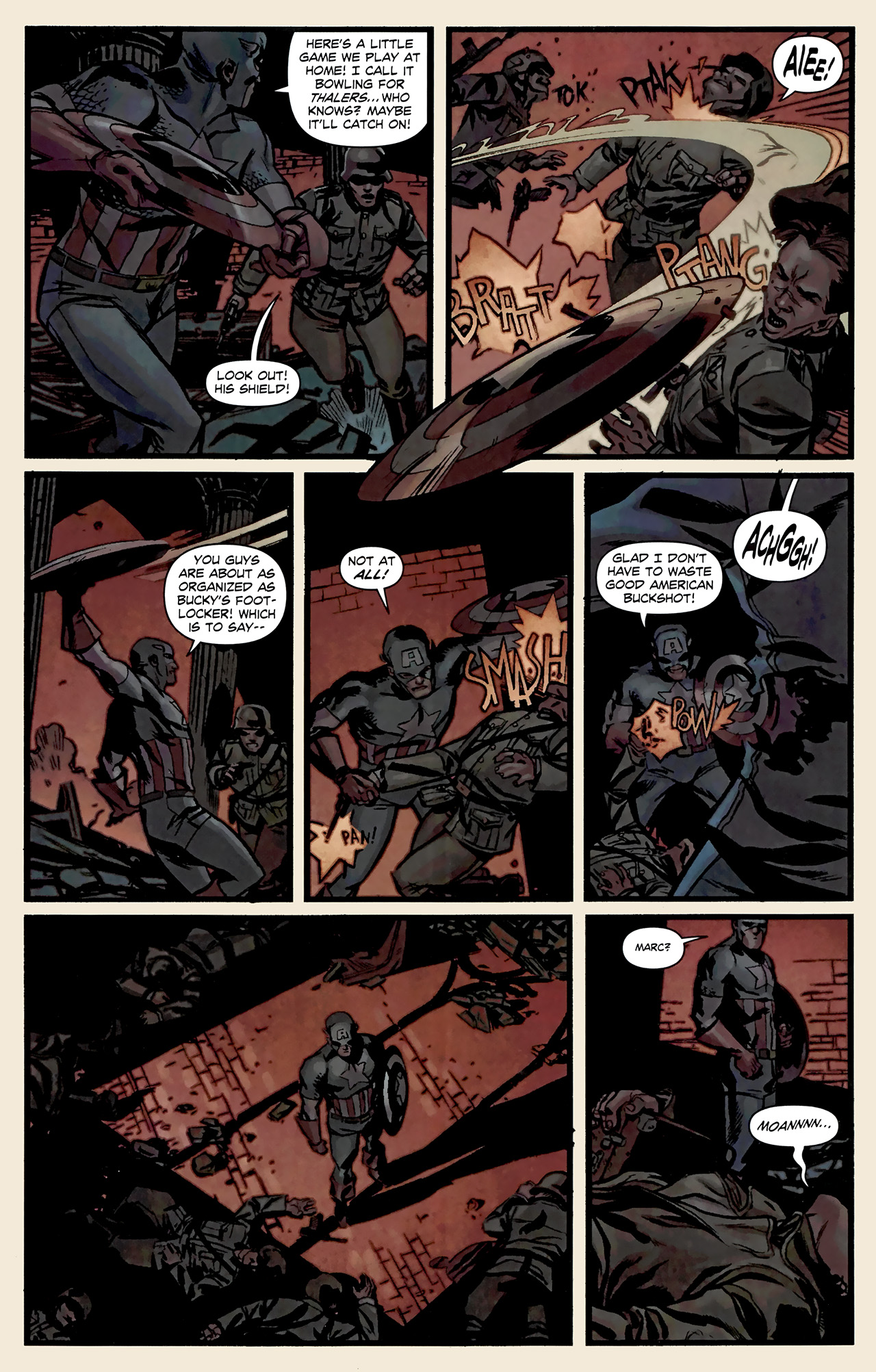 Read online Captain America And The First Thirteen comic -  Issue # Full - 9