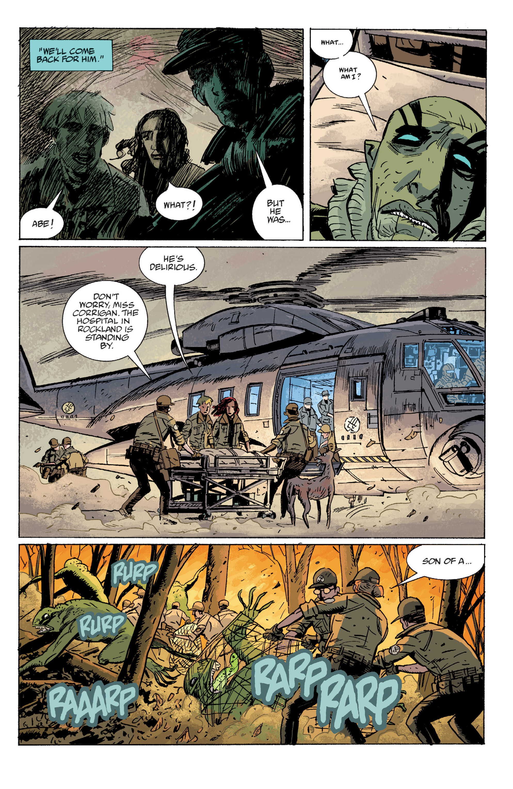 Read online B.P.R.D. (2003) comic -  Issue # TPB 3 - 133