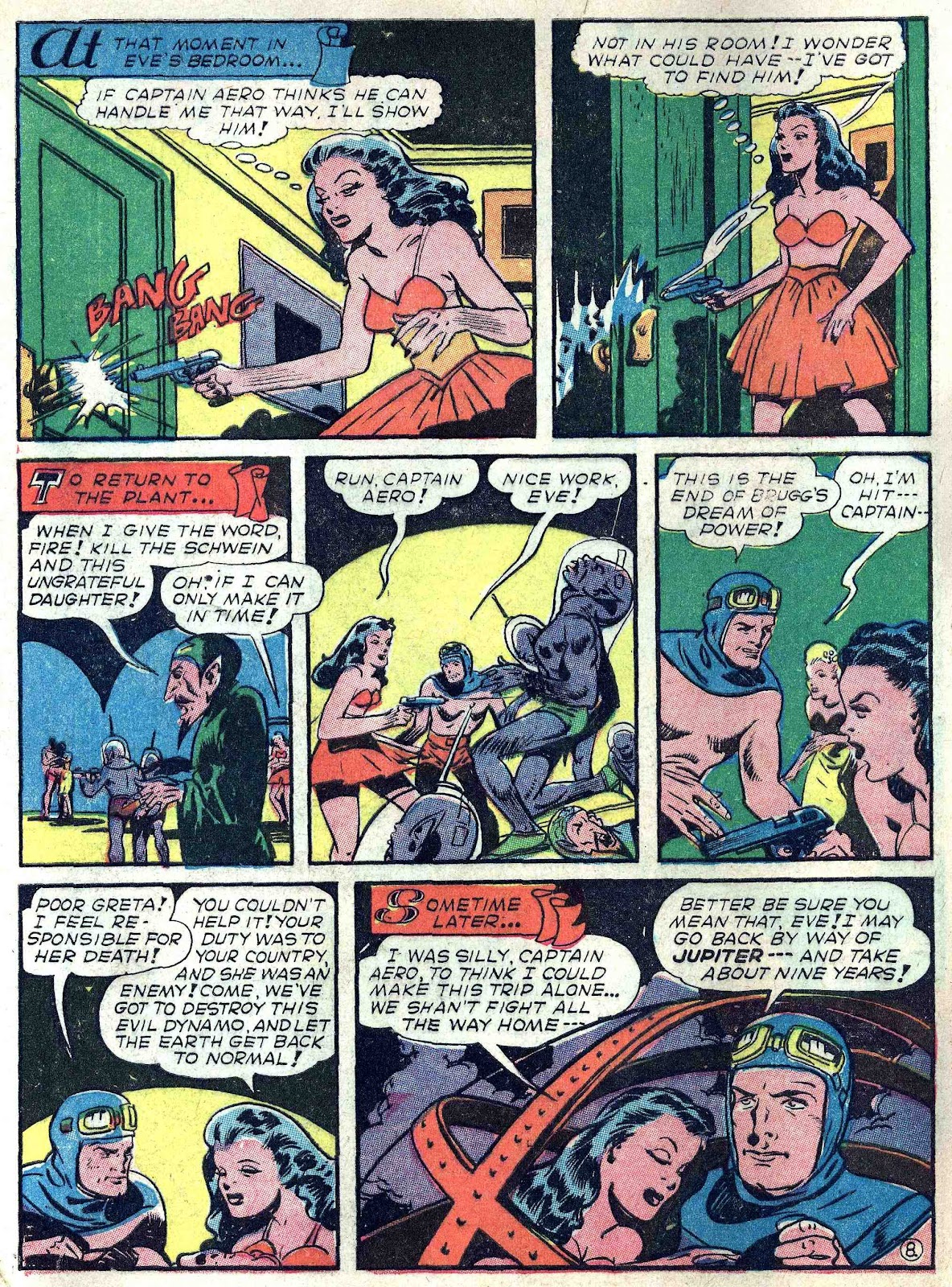 Captain Aero Comics issue 26 - Page 10