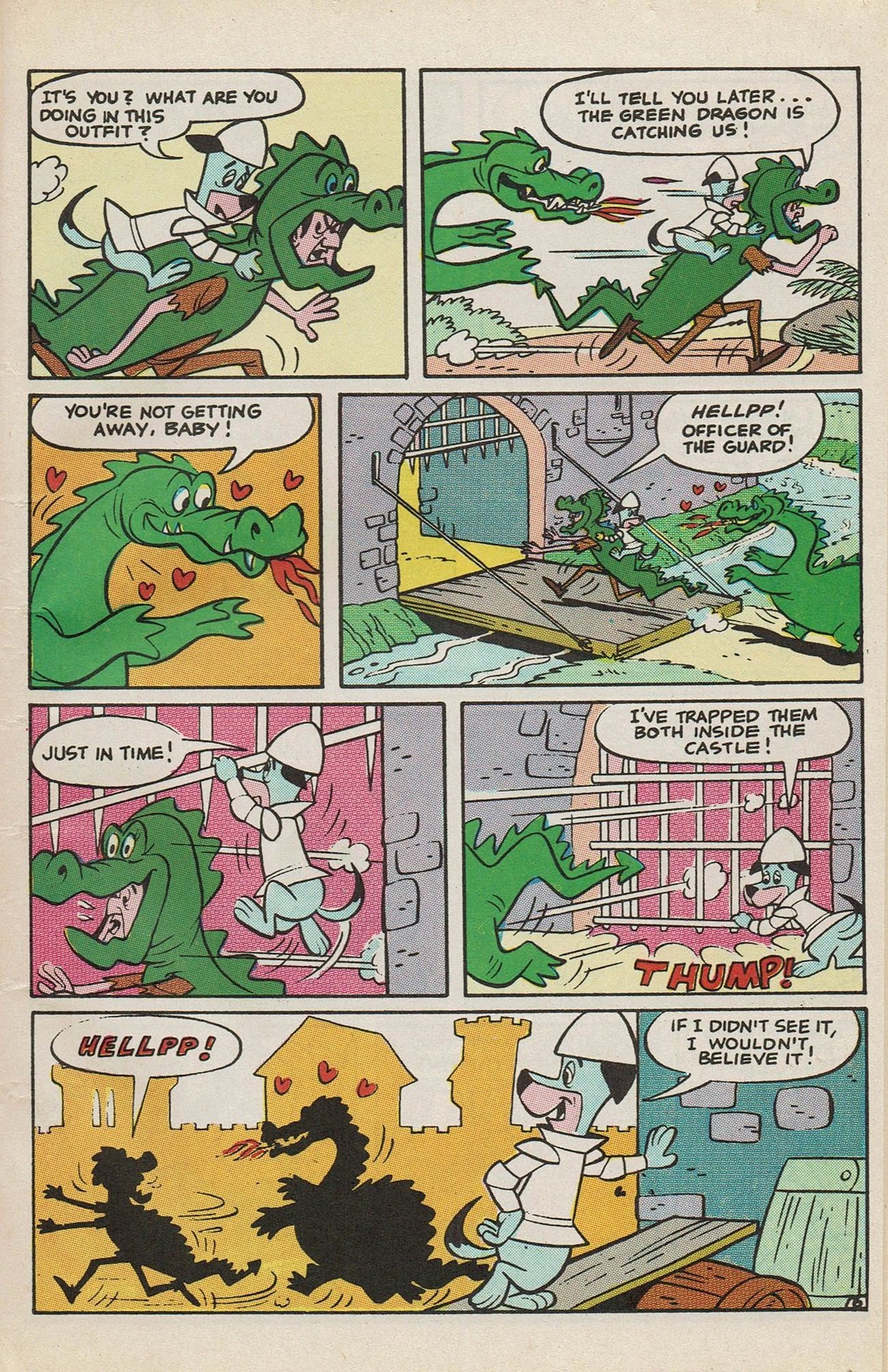 Read online Huckleberry Hound / Quick Draw McGraw Giant Size Flip Book comic -  Issue # Full - 52