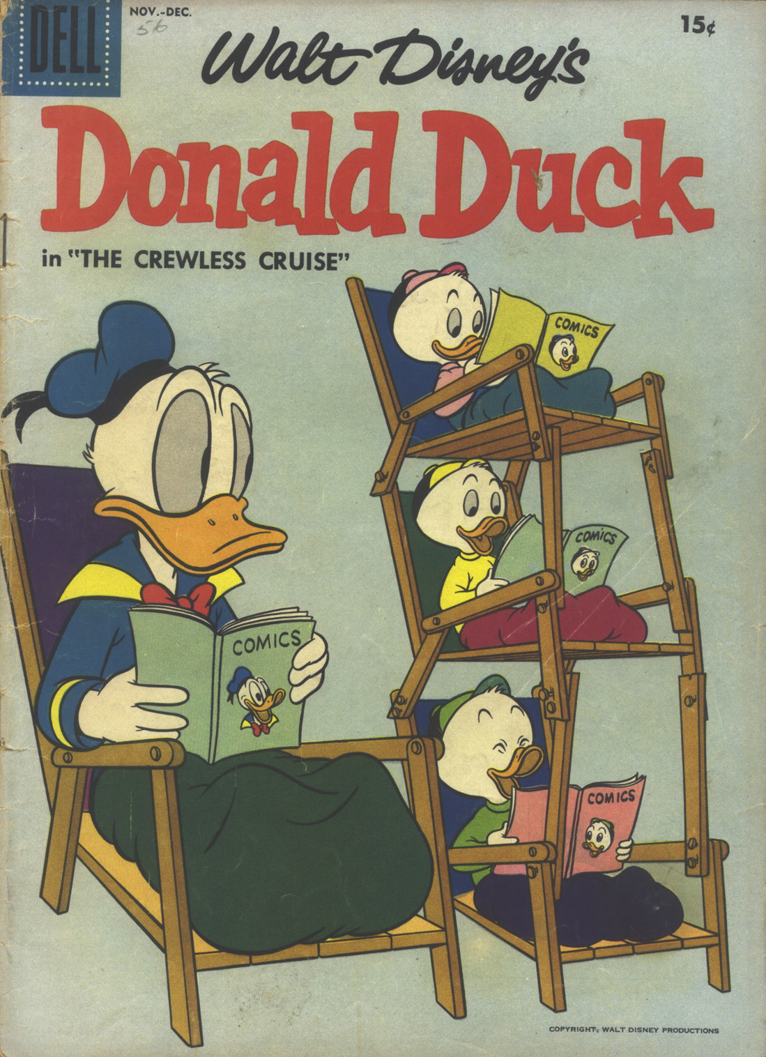 Read online Walt Disney's Donald Duck (1952) comic -  Issue #56 - 1
