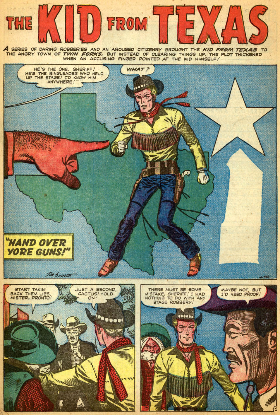 Read online The Kid From Texas comic -  Issue #2 - 28