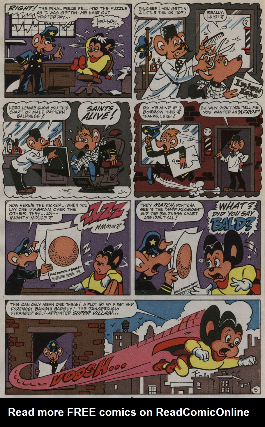 Read online Mighty Mouse comic -  Issue #8 - 8