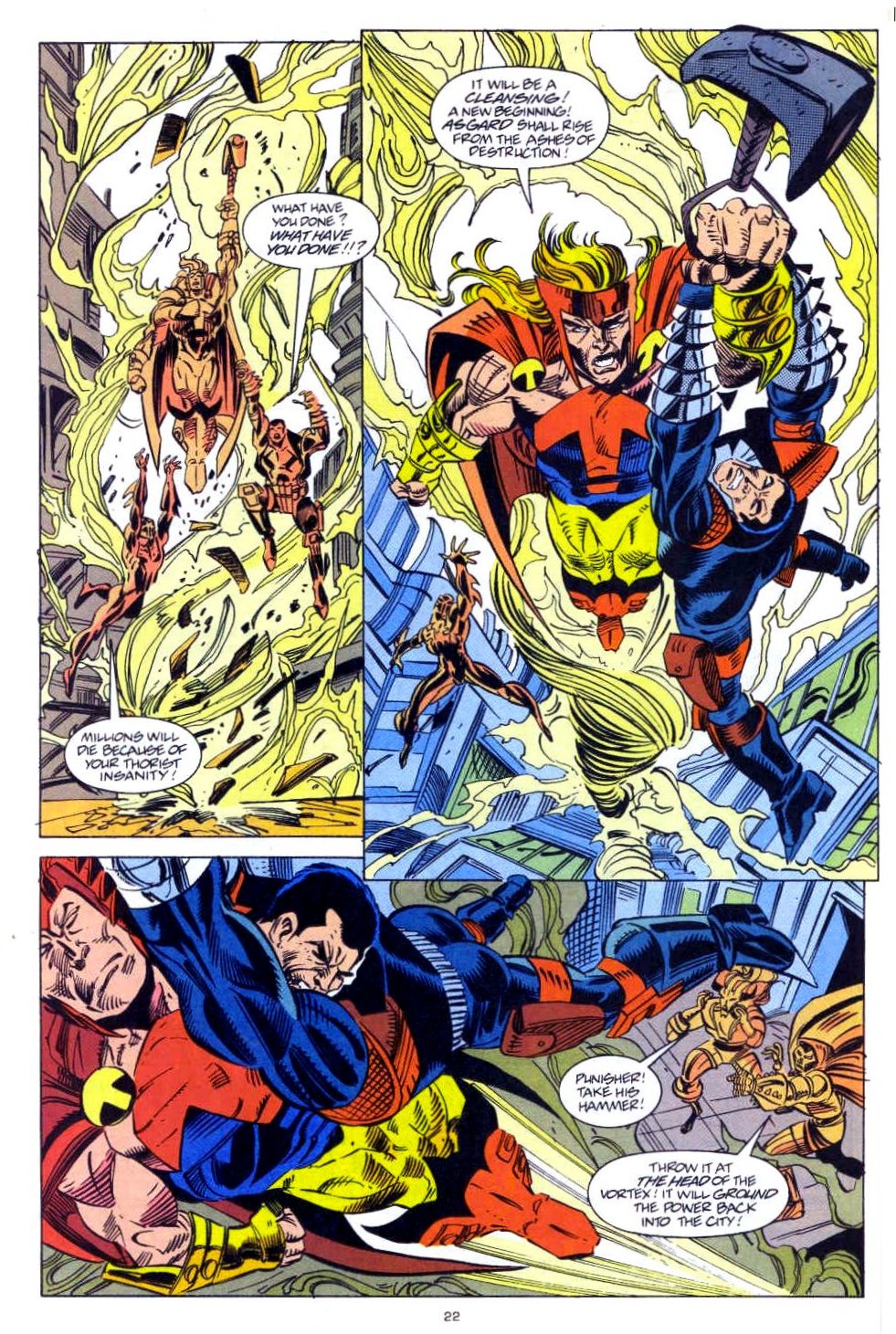 Read online Punisher 2099 comic -  Issue #13 - 18