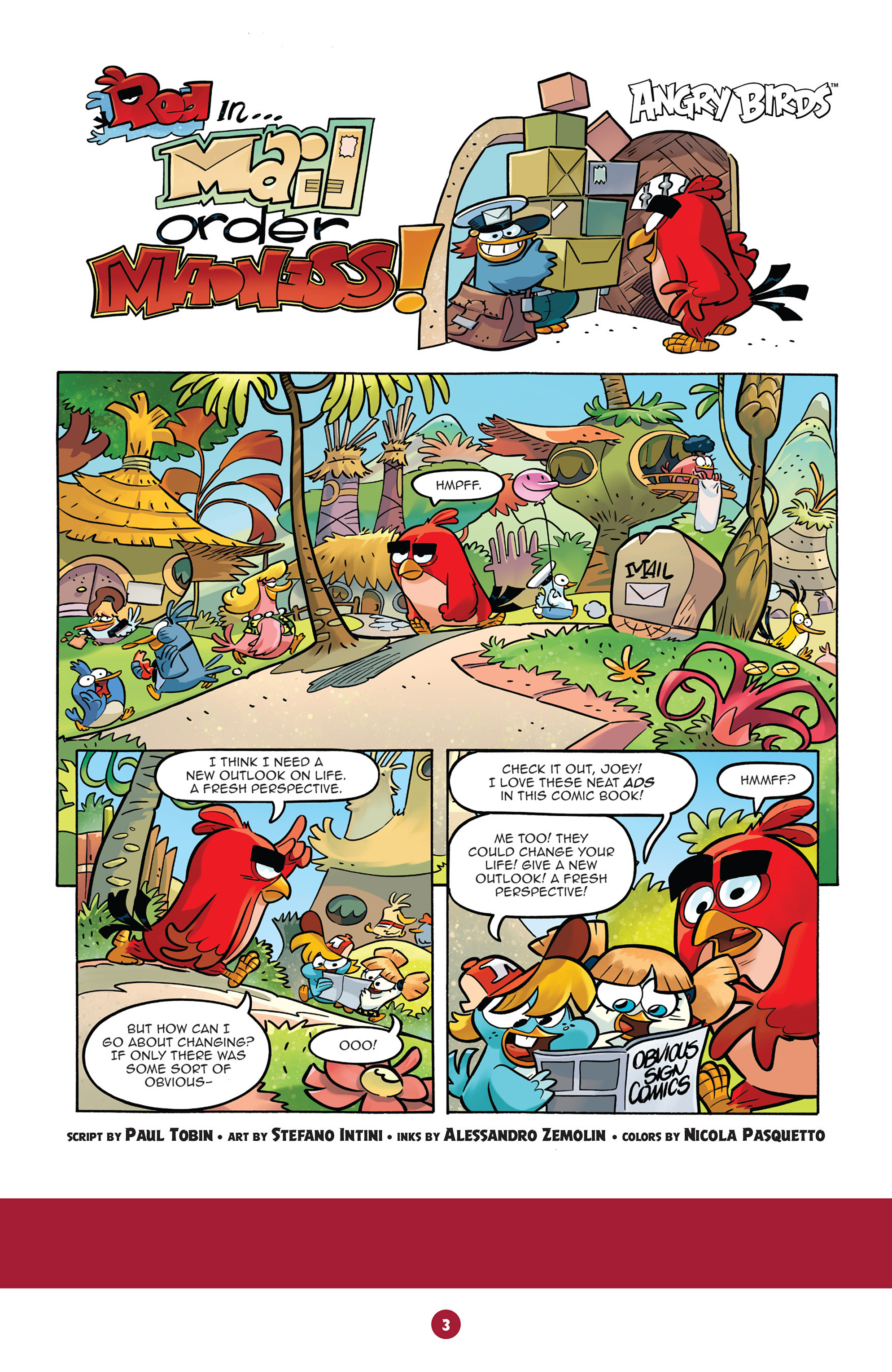 Read online Angry Birds: Big Movie Eggstravaganza comic -  Issue # Full - 5