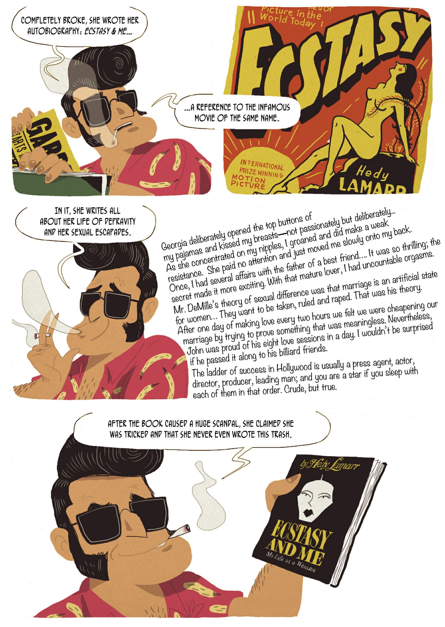 Read online Hedy Lamarr: An Incredible Life comic -  Issue # TPB (Part 2) - 56