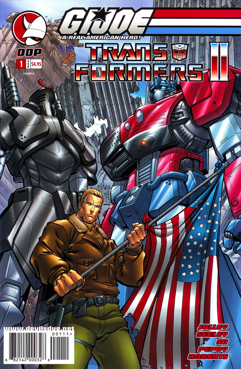 Read online G.I. Joe vs. The Transformers II comic -  Issue #1 - 1
