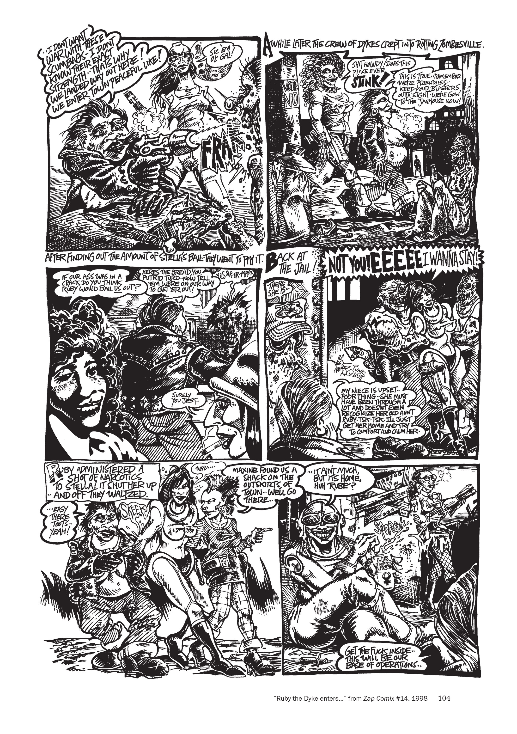 Read online The Mythology of S. Clay Wilson comic -  Issue # Belgian Lace from Hell (Part 2) - 7