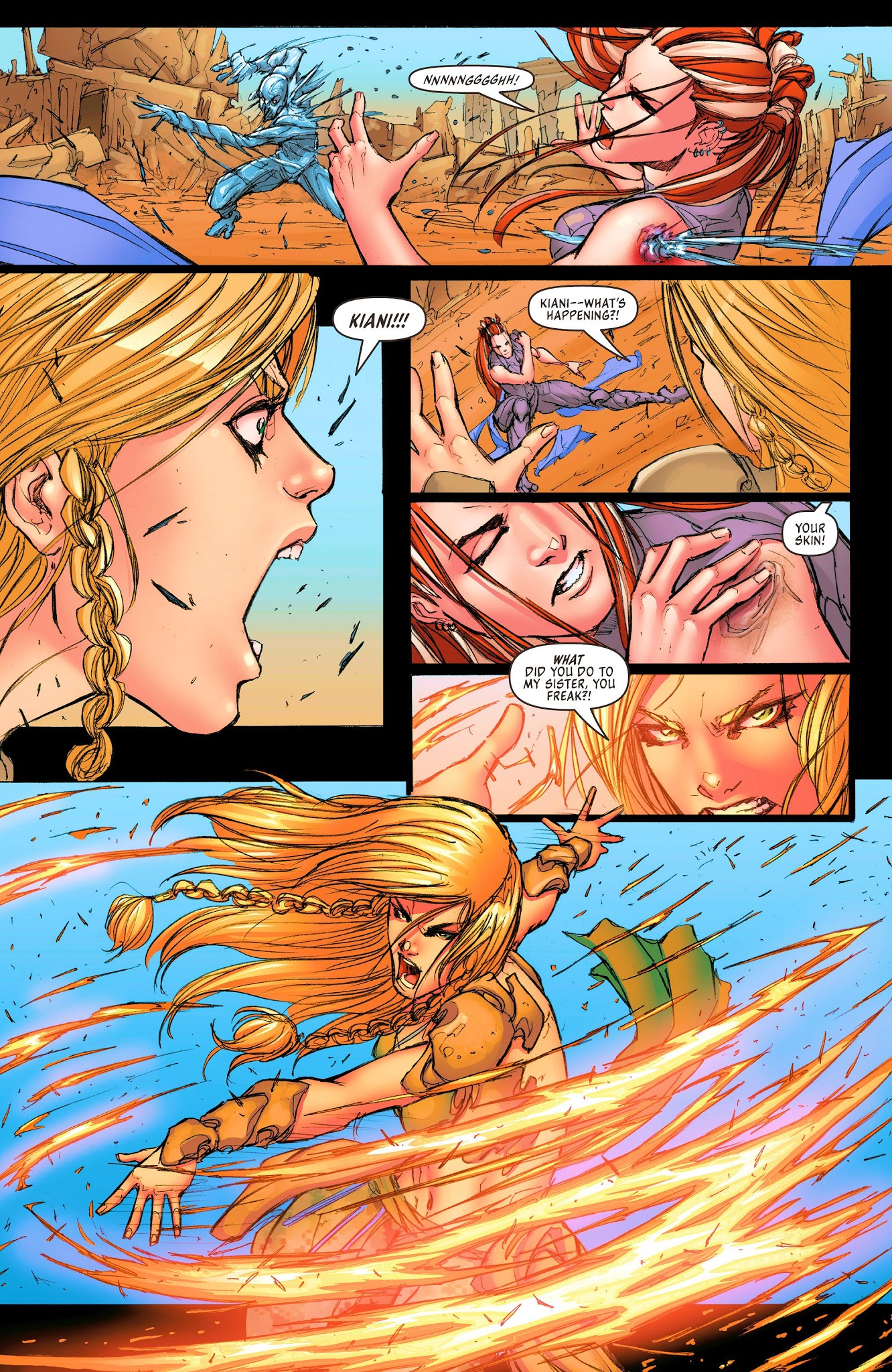 Read online Michael Turner's Fathom: Kiani (2015) comic -  Issue #2 - 19