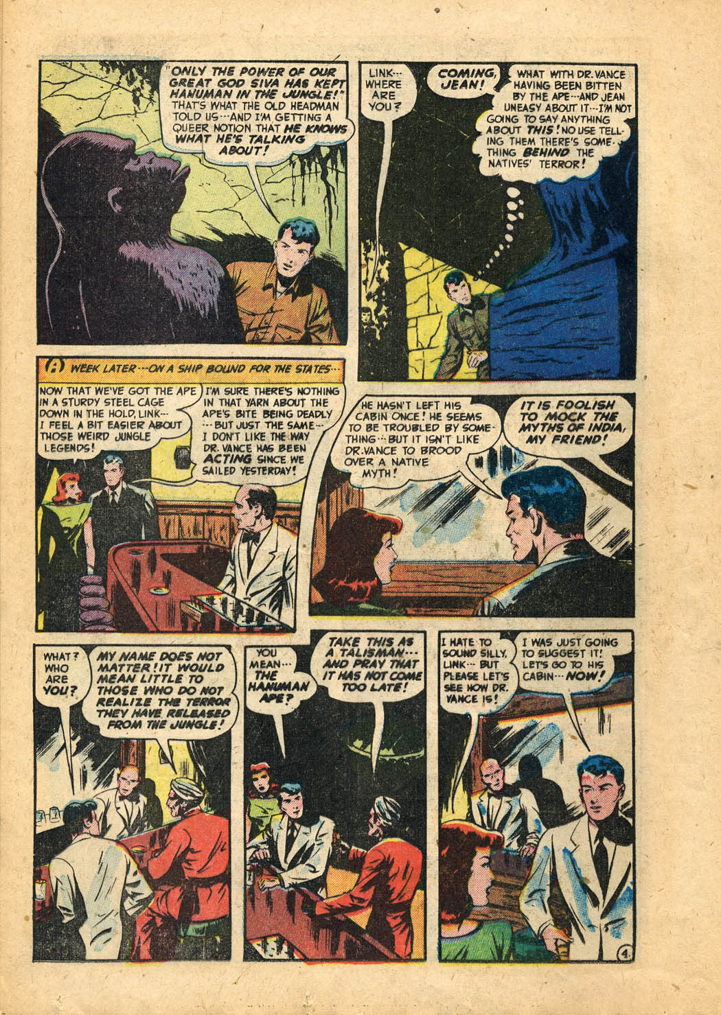 Read online Adventures Into The Unknown comic -  Issue #7 - 16