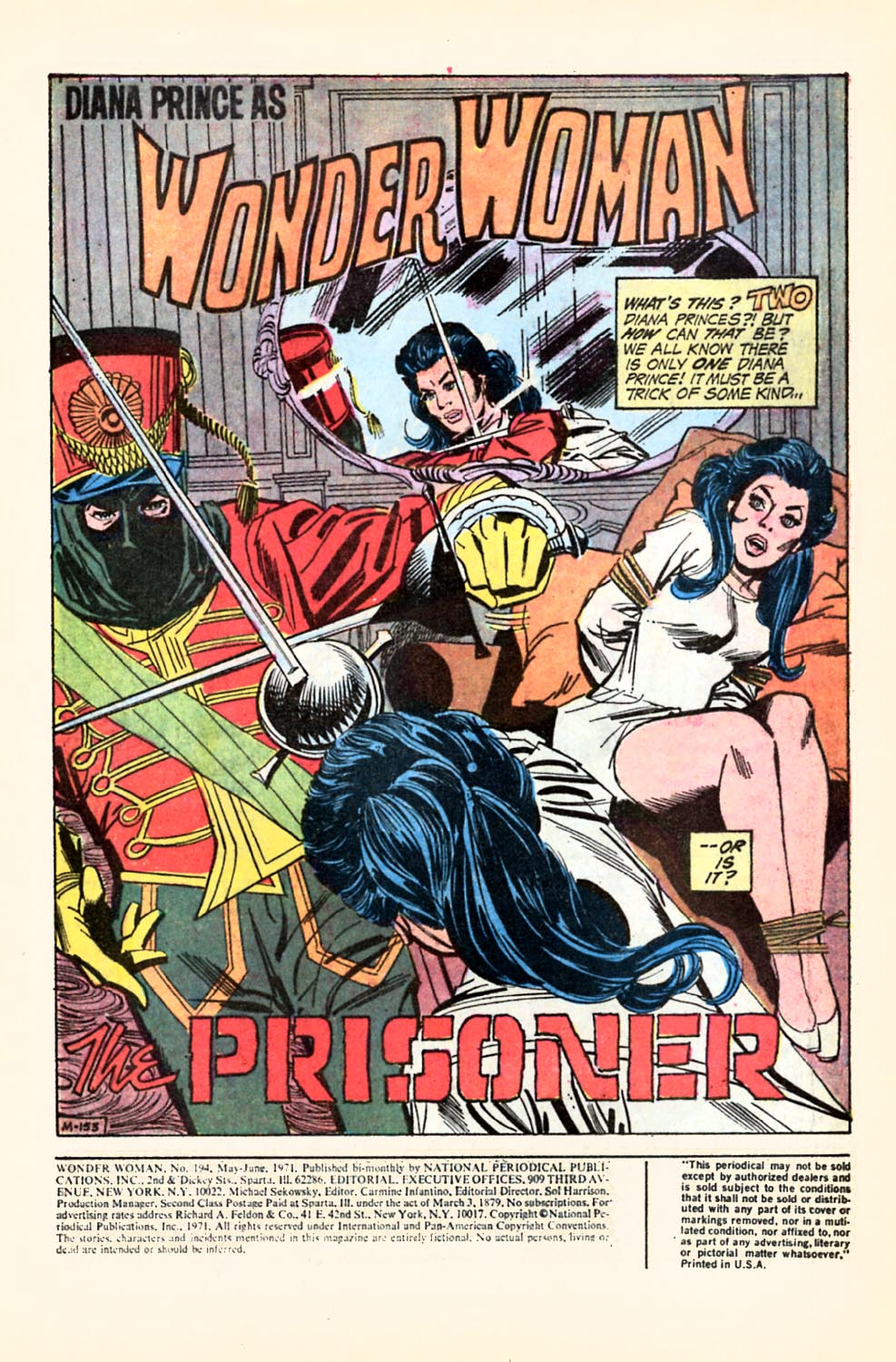 Read online Wonder Woman (1942) comic -  Issue #194 - 3