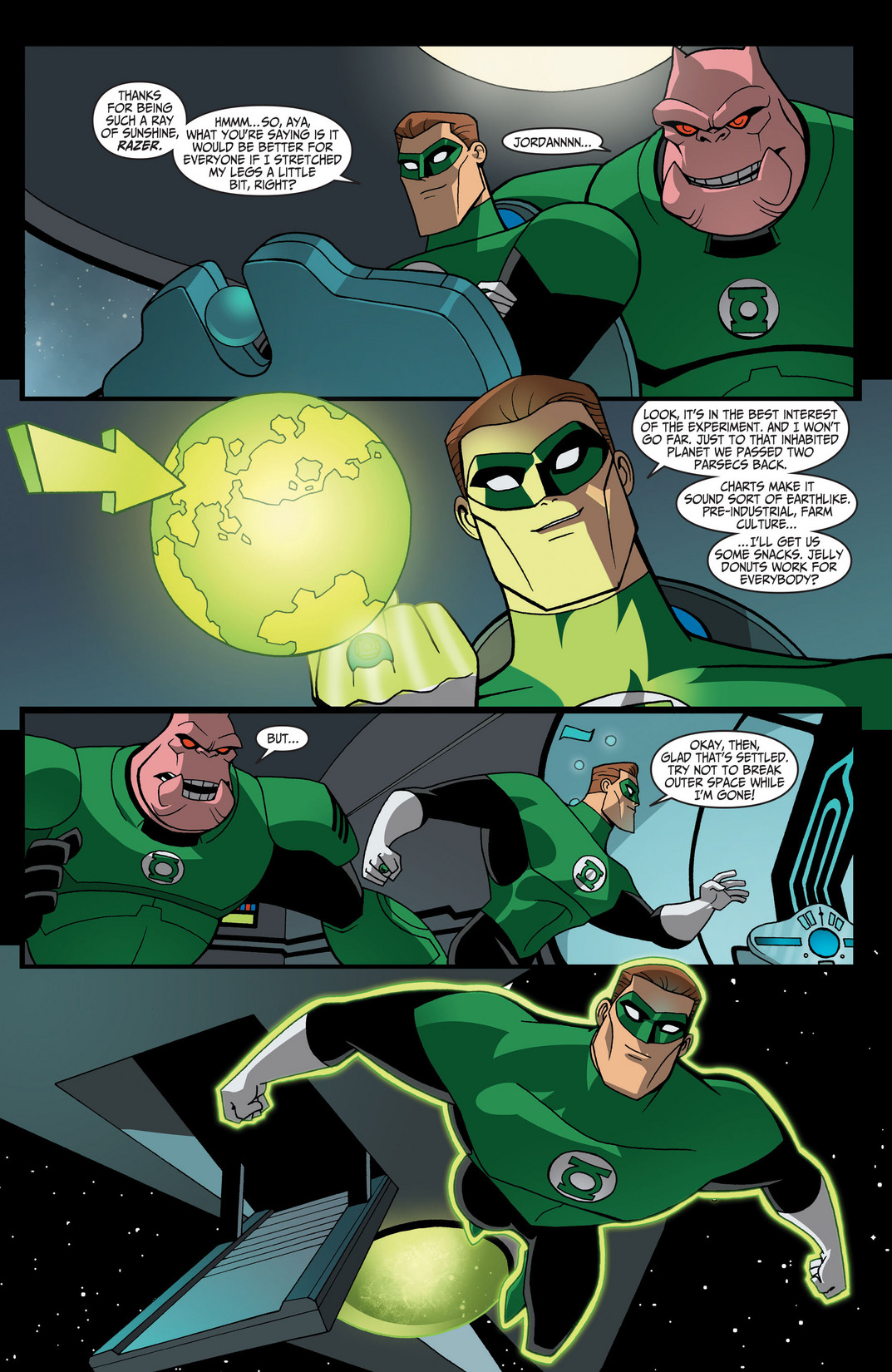 Read online Green Lantern: The Animated Series comic -  Issue #8 - 4