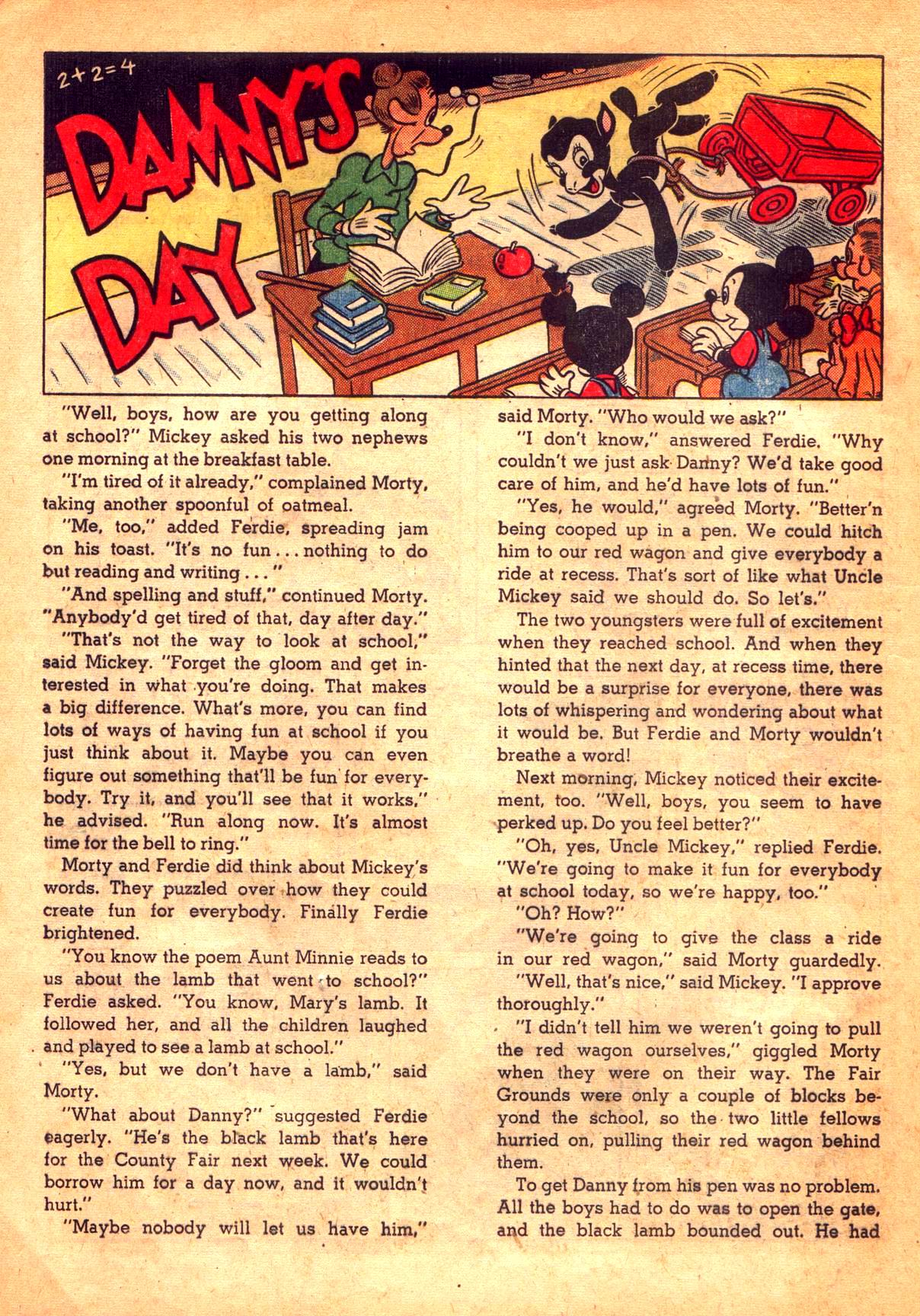 Read online Walt Disney's Comics and Stories comic -  Issue #185 - 24