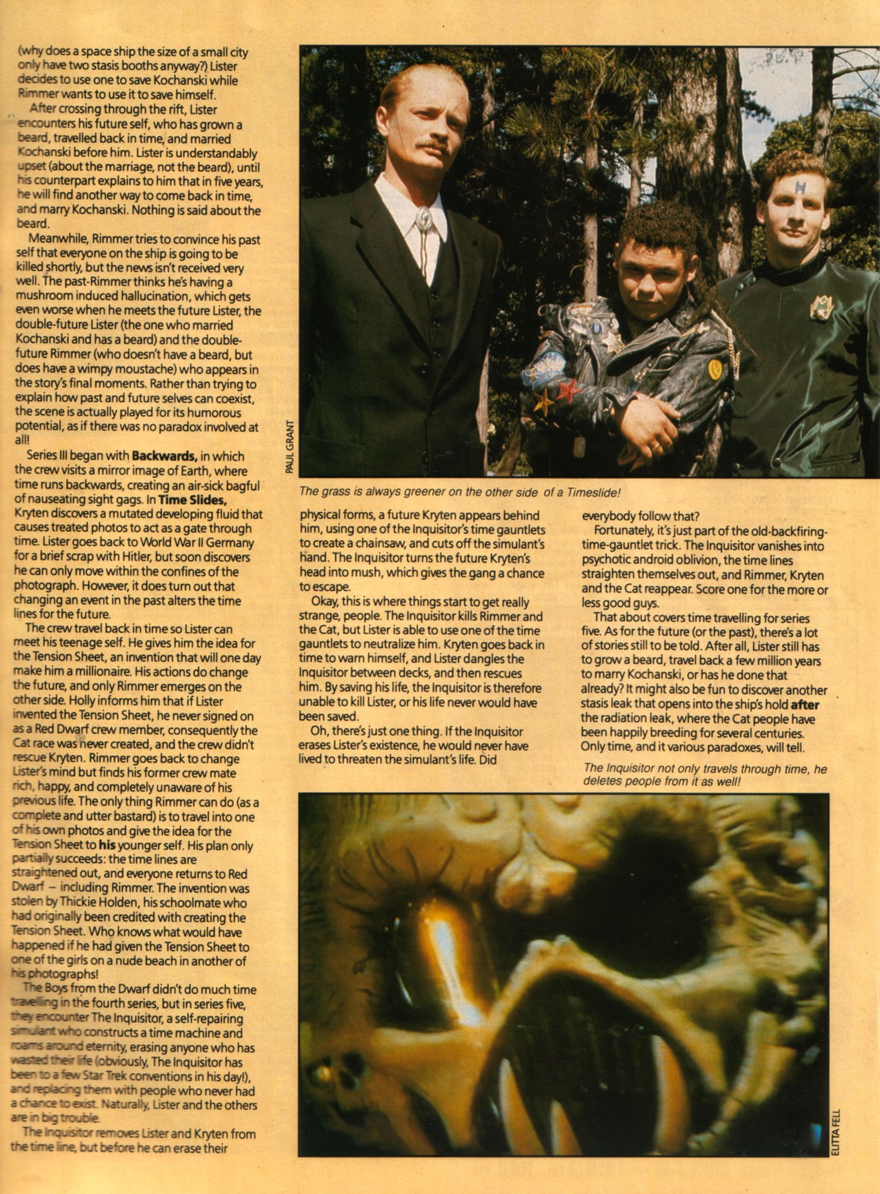 Read online Red Dwarf Smegazine (1993) comic -  Issue #2 - 33