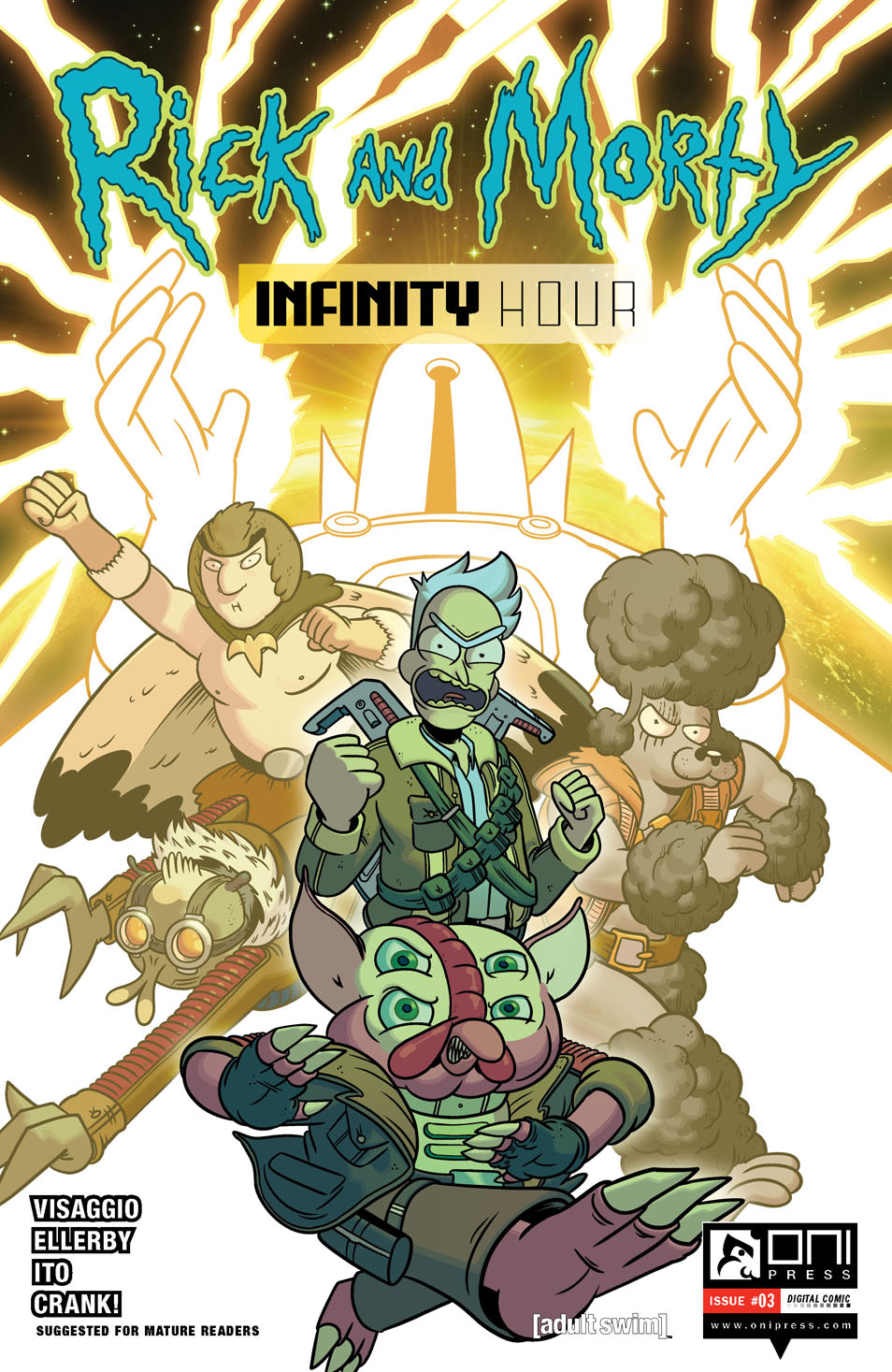 Read online Rick and Morty: Infinity Hour comic -  Issue #3 - 1