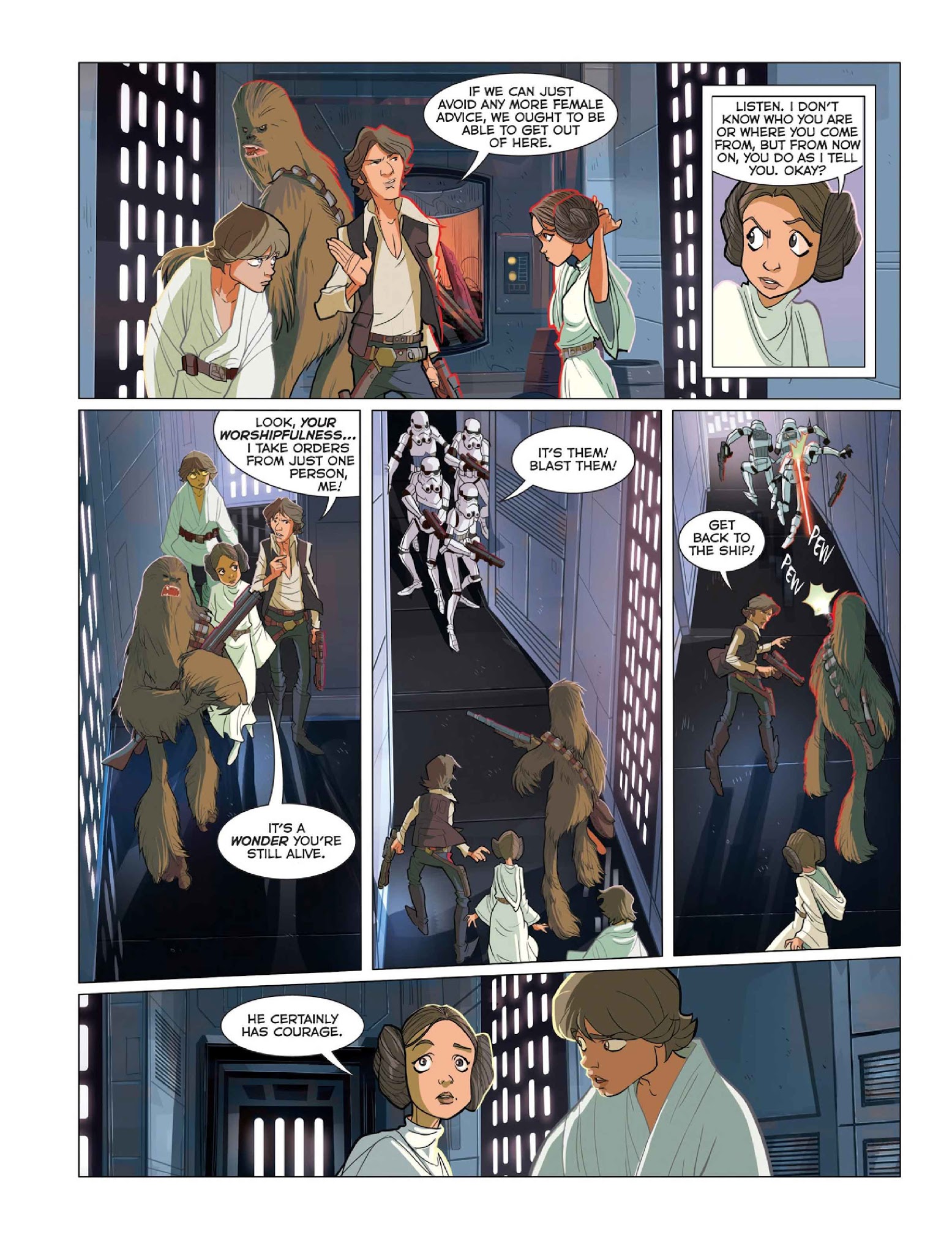 Read online Star Wars: The Original Trilogy comic -  Issue # TPB - 54