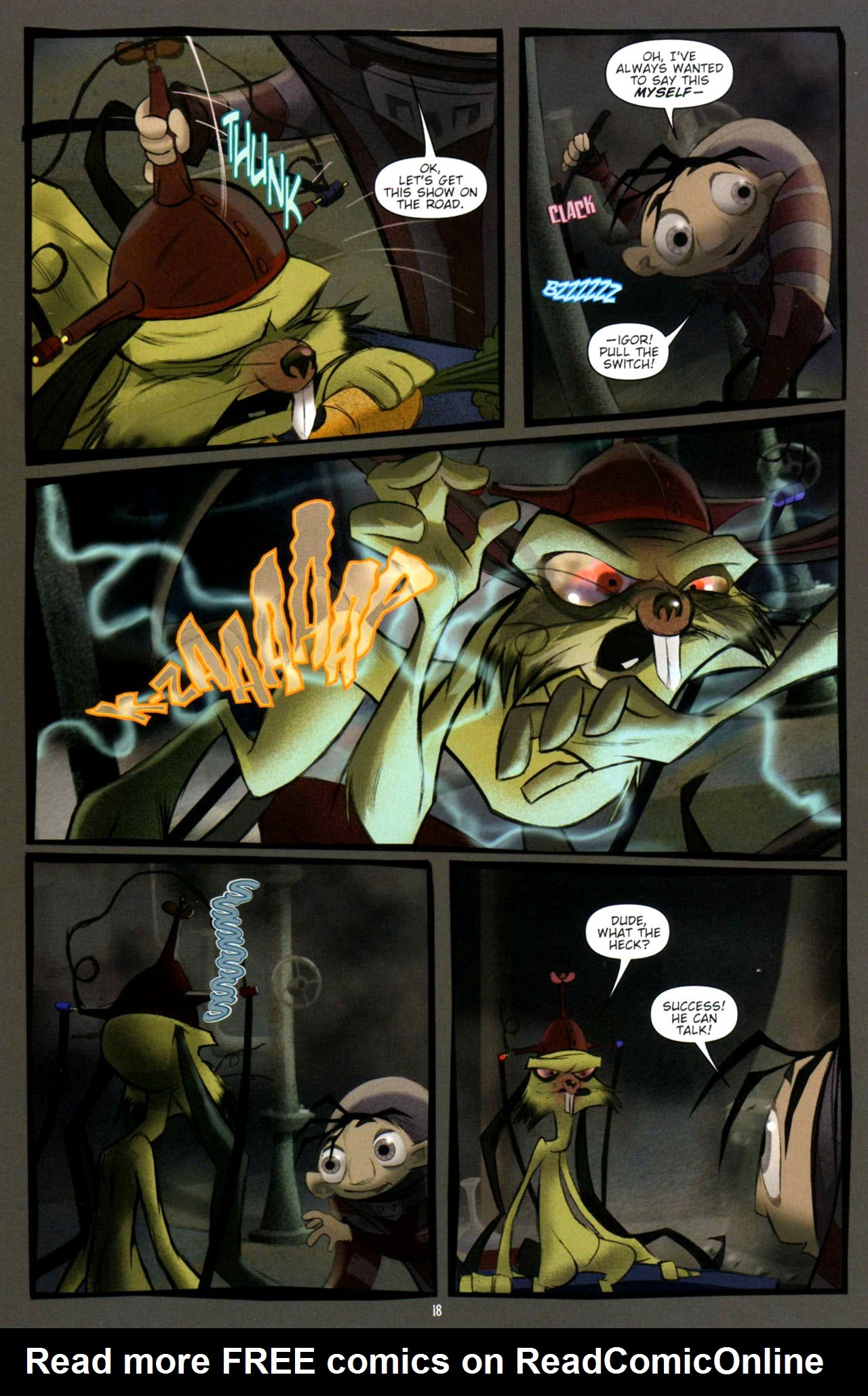 Read online Igor Movie Prequel comic -  Issue #1 - 20