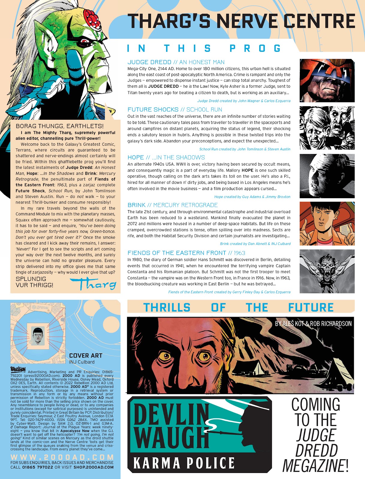 2000 AD issue 2284 - Page 2