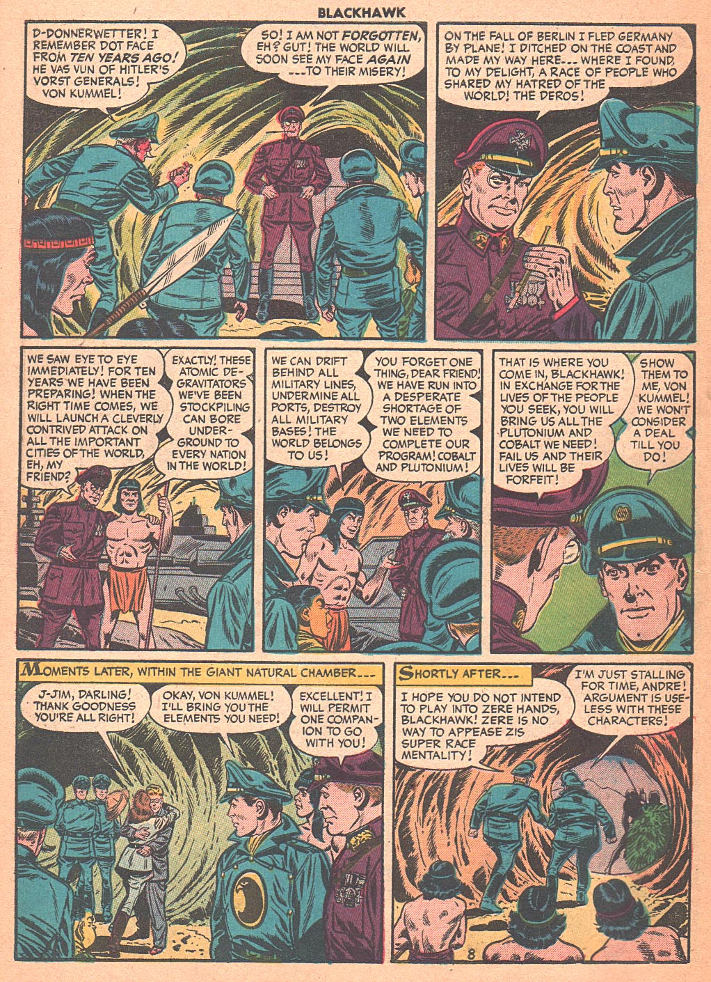 Read online Blackhawk (1957) comic -  Issue #103 - 10