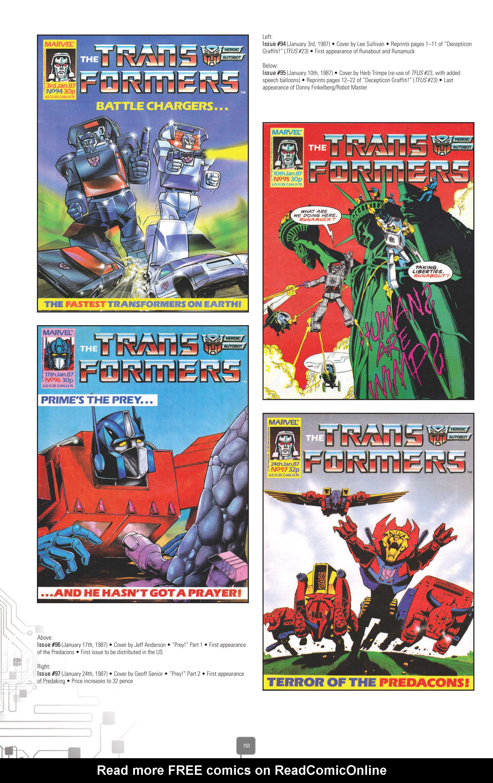 Read online The Transformers Classics UK comic -  Issue # TPB 3 - 154