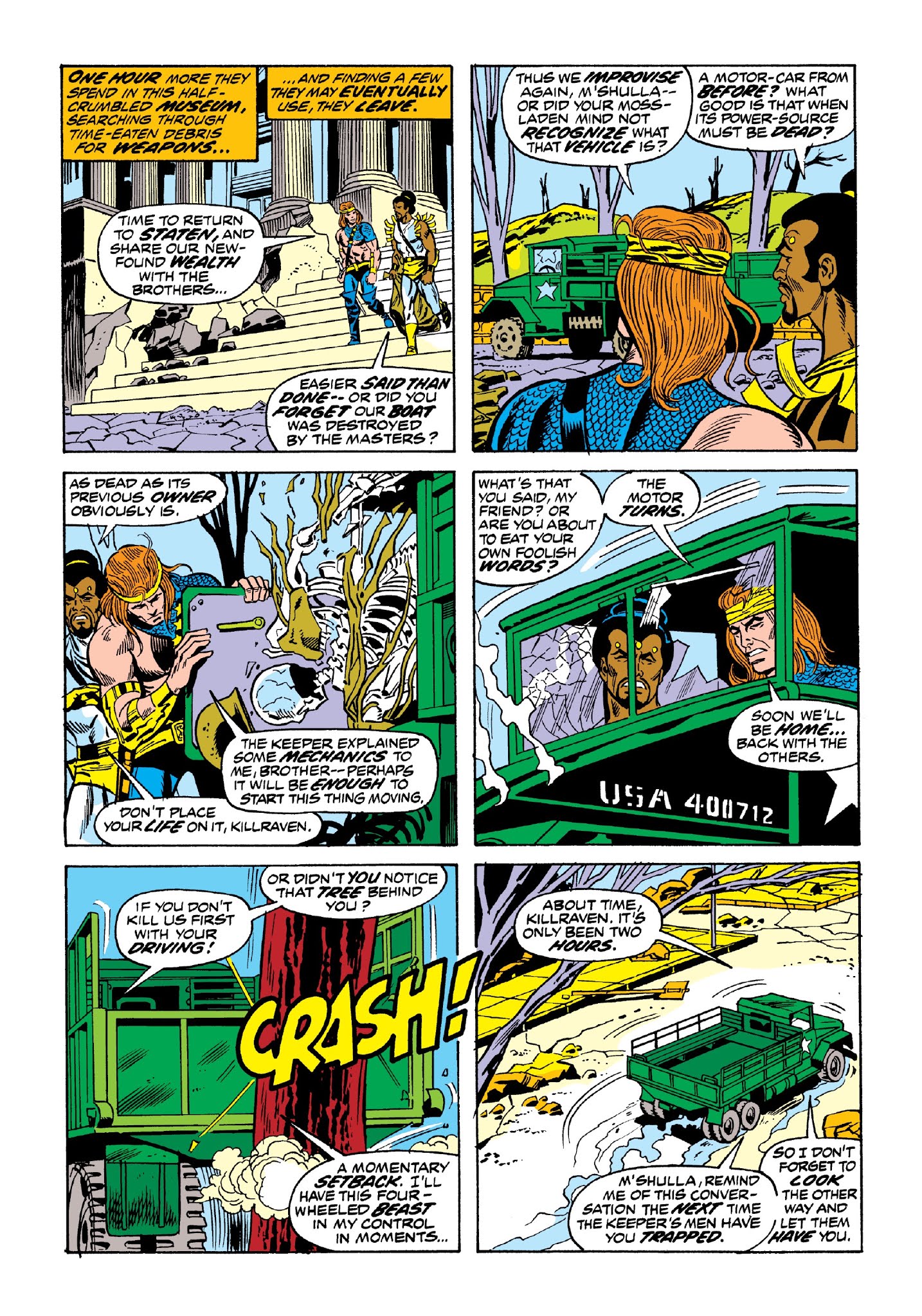 Read online Marvel Masterworks: Killraven comic -  Issue # TPB 1 (Part 1) - 63