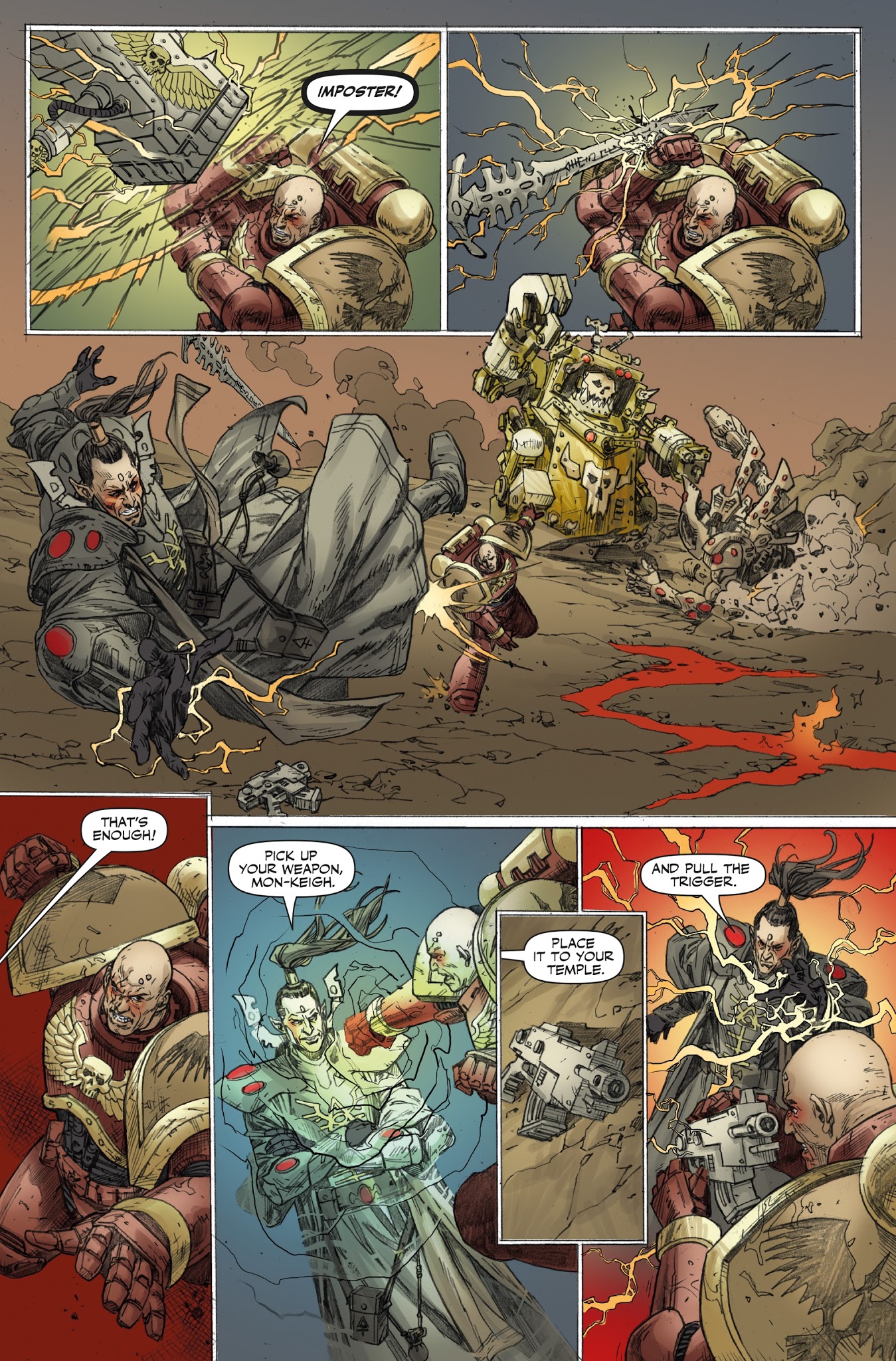 Read online Warhammer 40,000: Dawn of War comic -  Issue #4 - 19