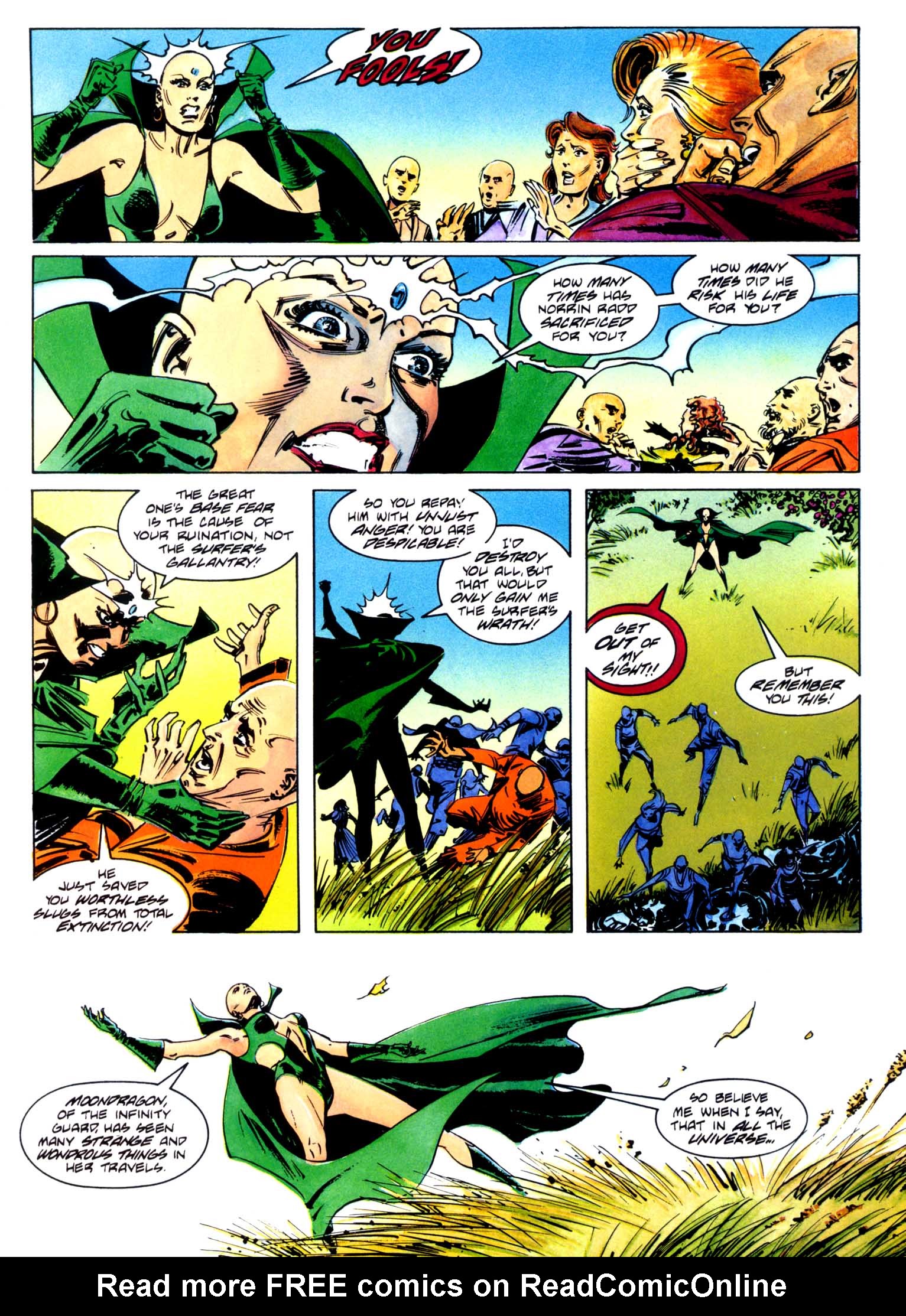 Read online Marvel Graphic Novel comic -  Issue #71 - Silver Surfer - Homecoming - 59