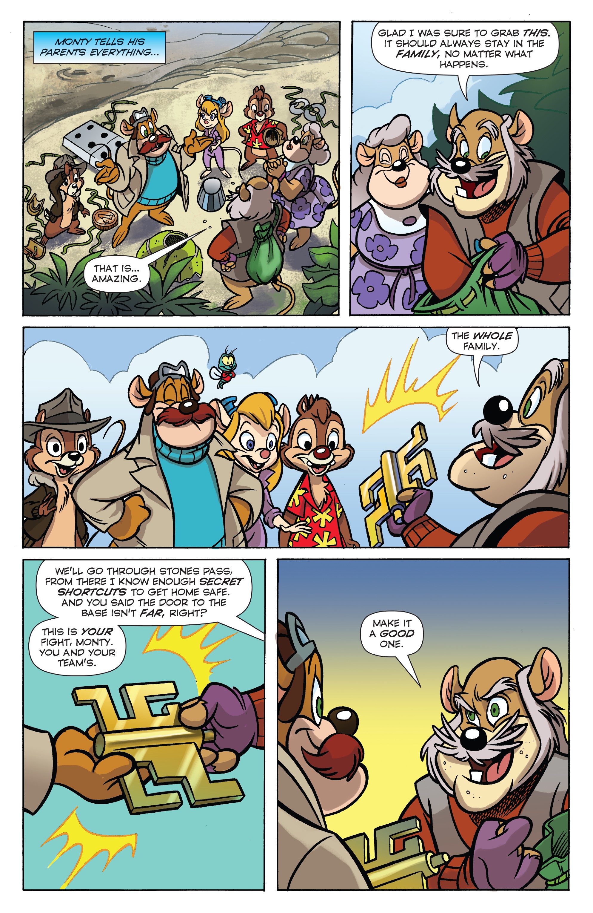 Read online Disney Afternoon Giant comic -  Issue #4 - 13