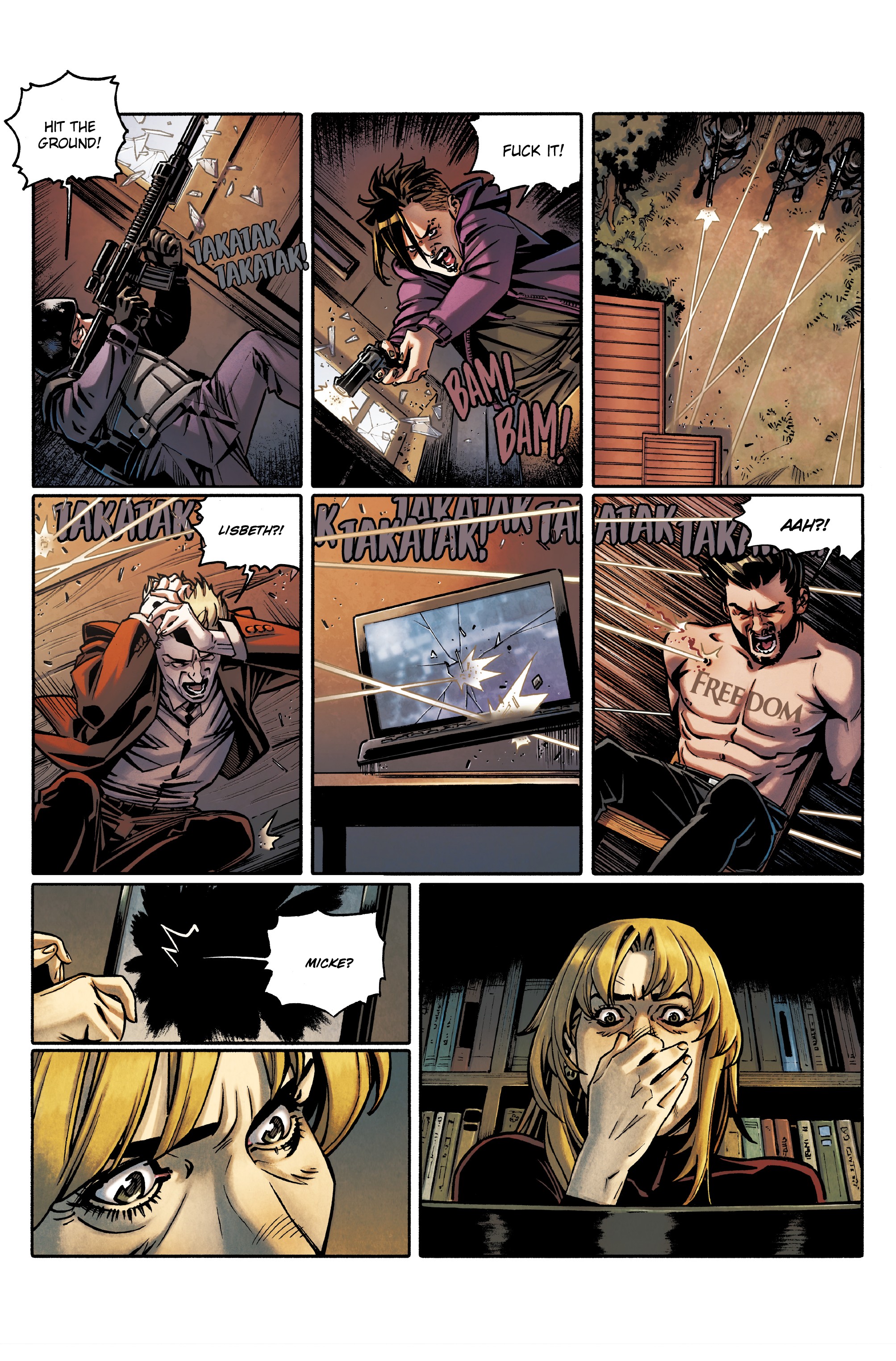 Read online Millennium: The Girl Who Danced With Death comic -  Issue #3 - 27