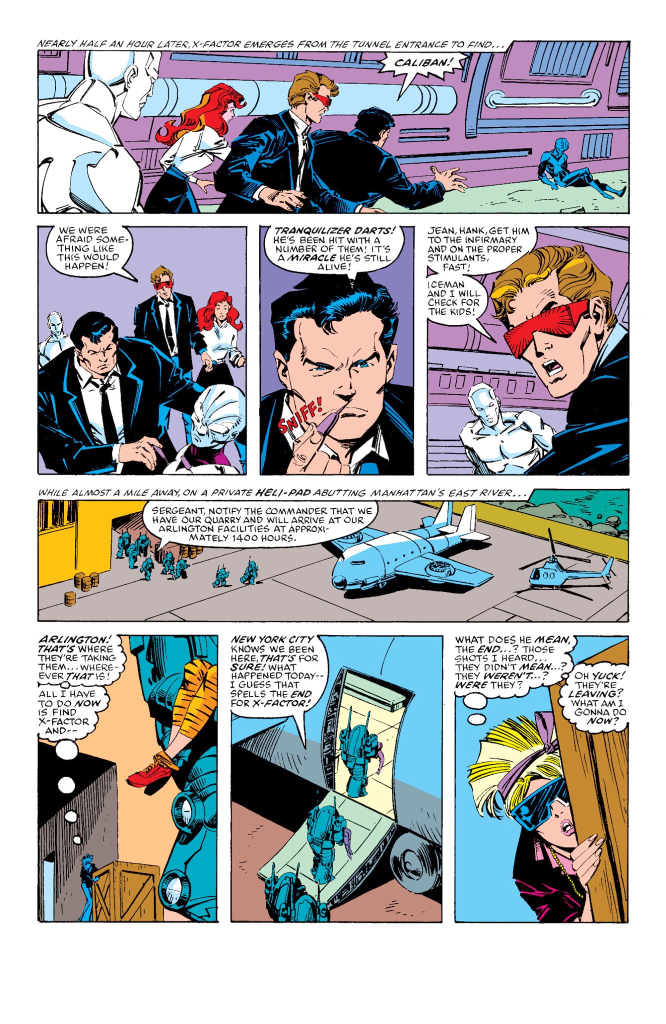 Read online X-Men: Fall of the Mutants comic -  Issue # TPB 2 (Part 2) - 53