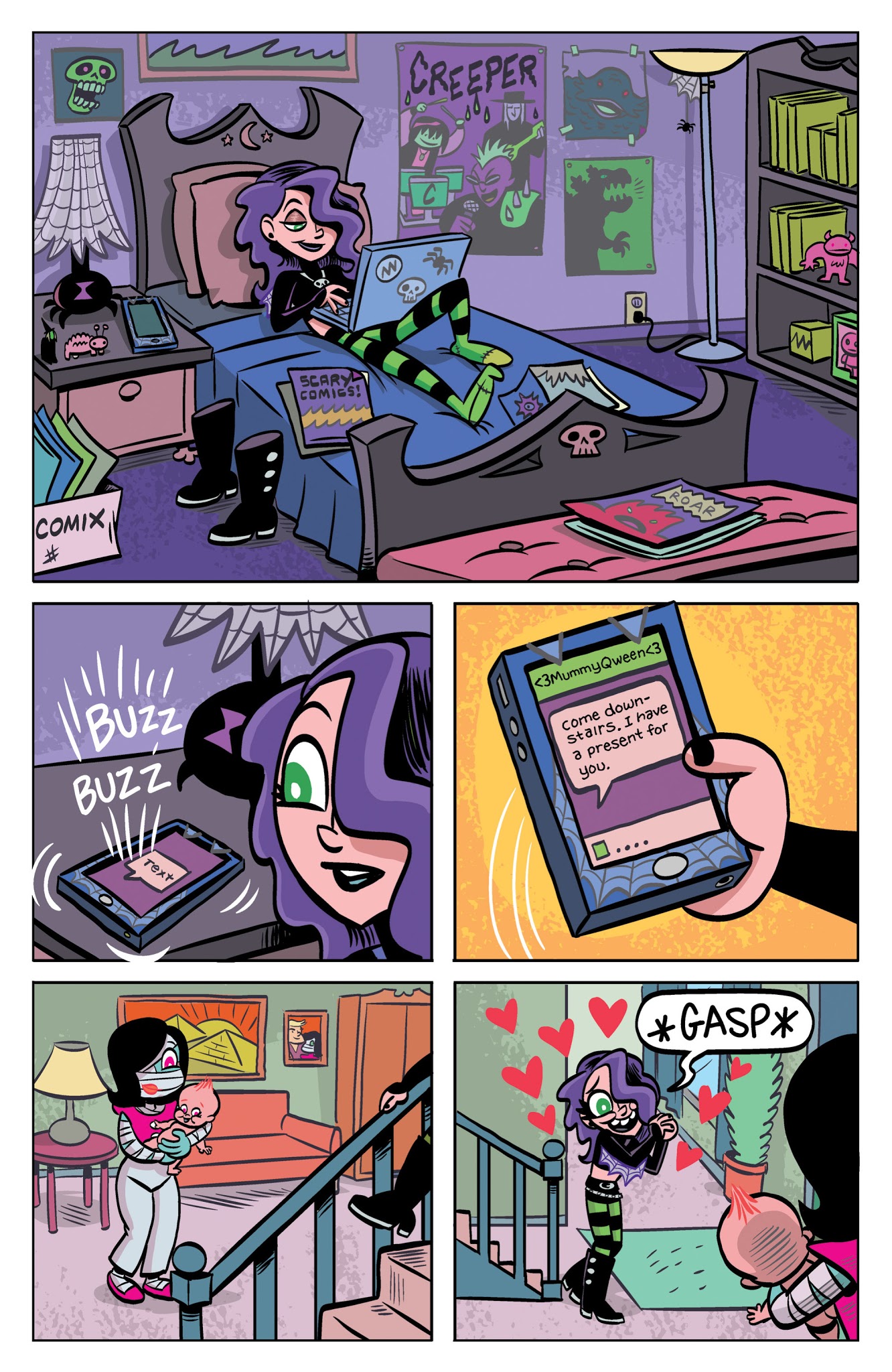 Read online Wrapped Up comic -  Issue #5 - 9