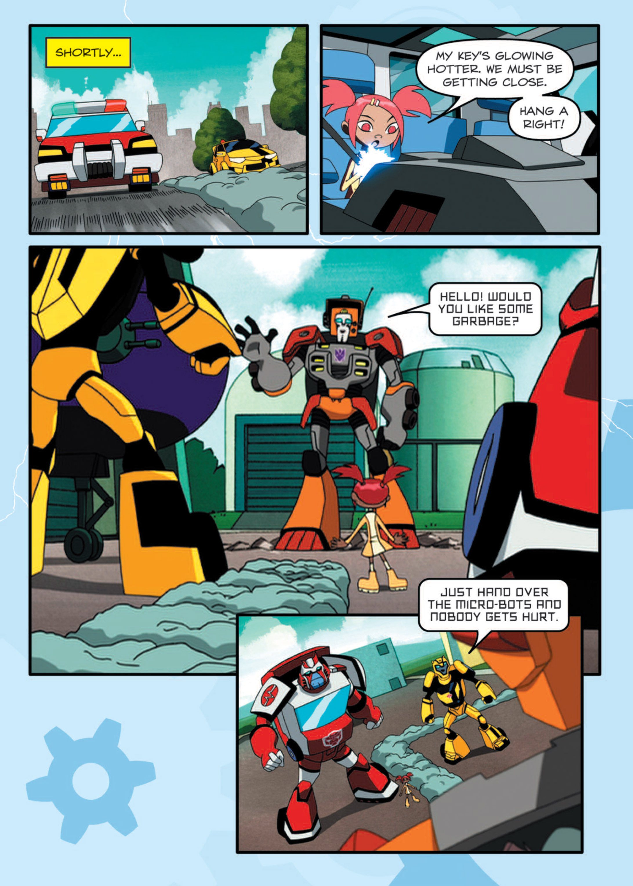 Read online Transformers Animated comic -  Issue #9 - 59