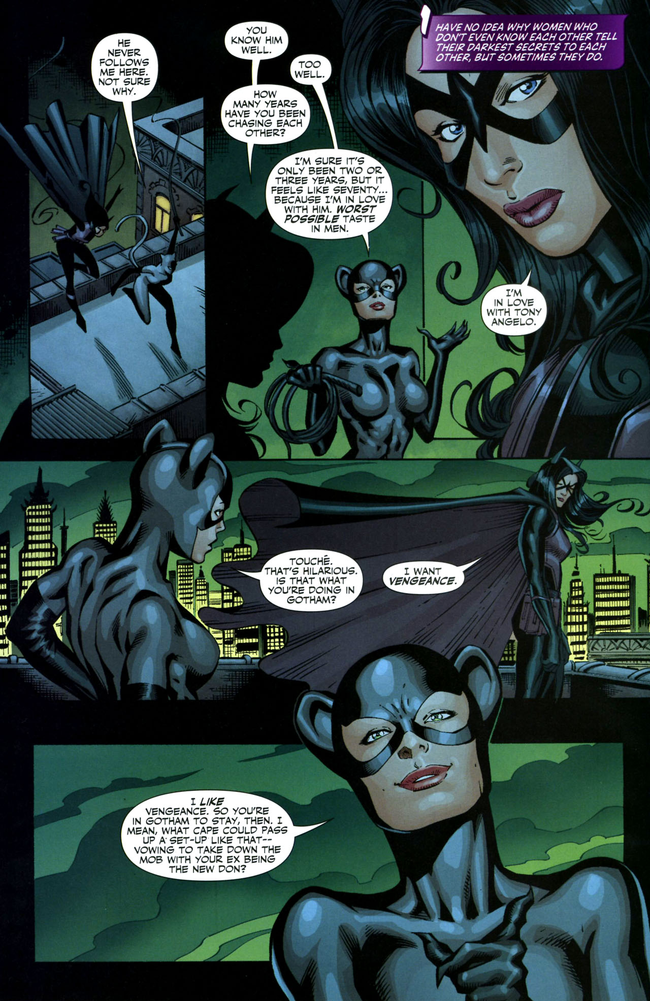 Read online Huntress: Year One comic -  Issue #5 - 20