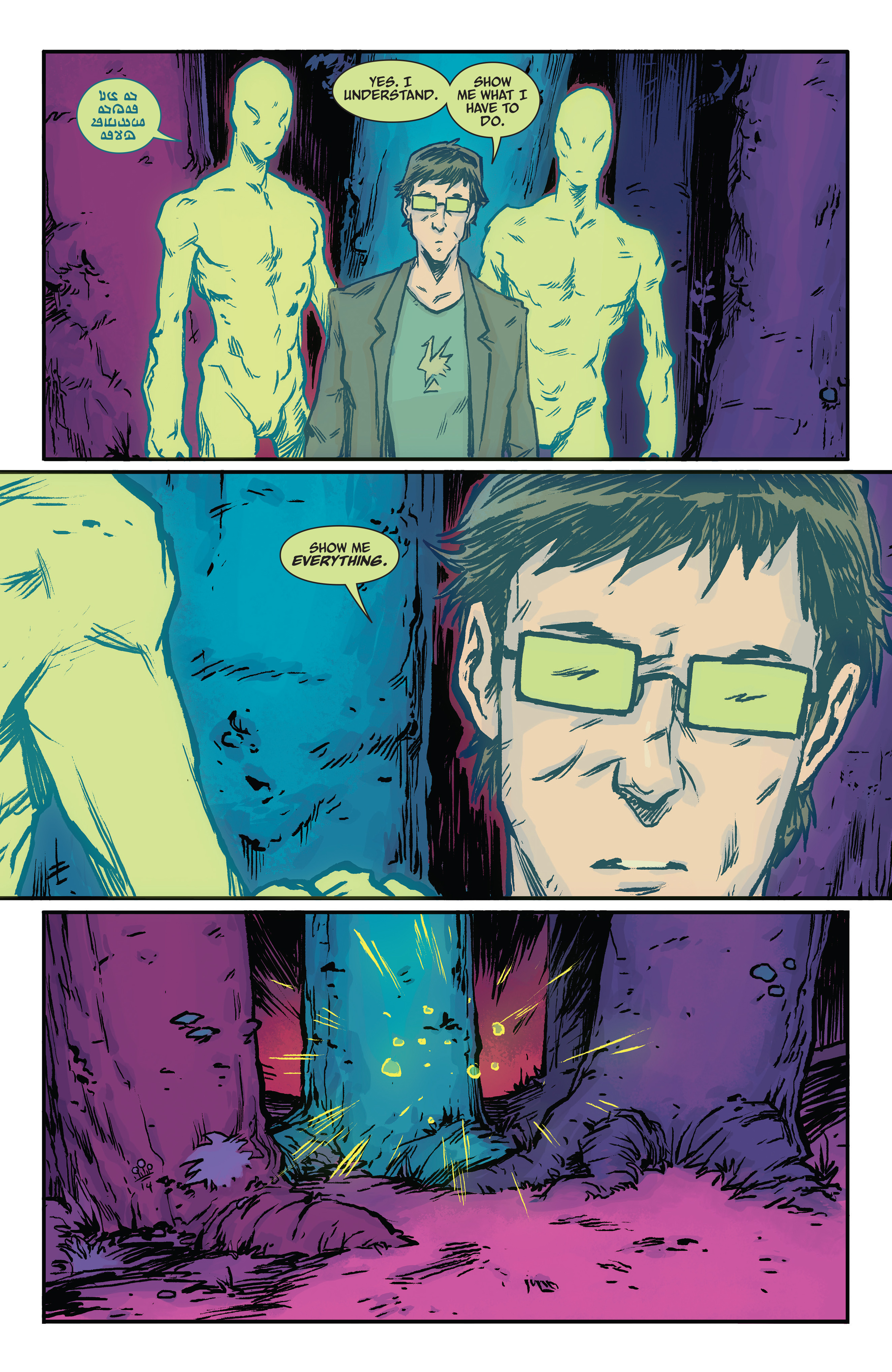 Read online The Woods comic -  Issue # _Yearbook Edition 1 (Part 3) - 15