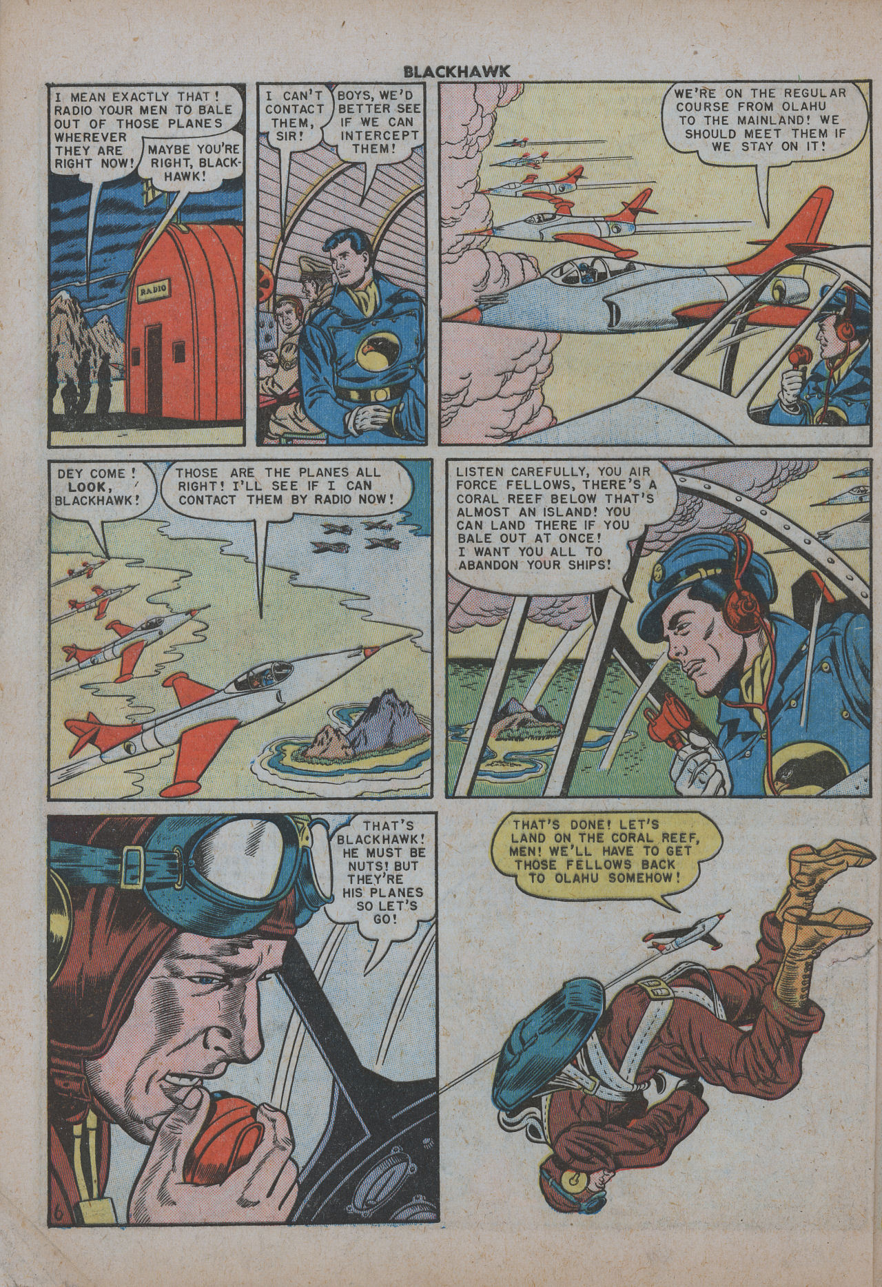 Read online Blackhawk (1957) comic -  Issue #34 - 9