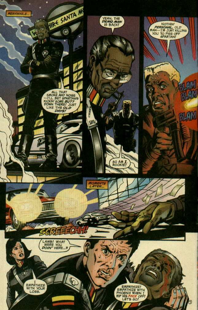 Read online Demolition Man comic -  Issue #4 - 8